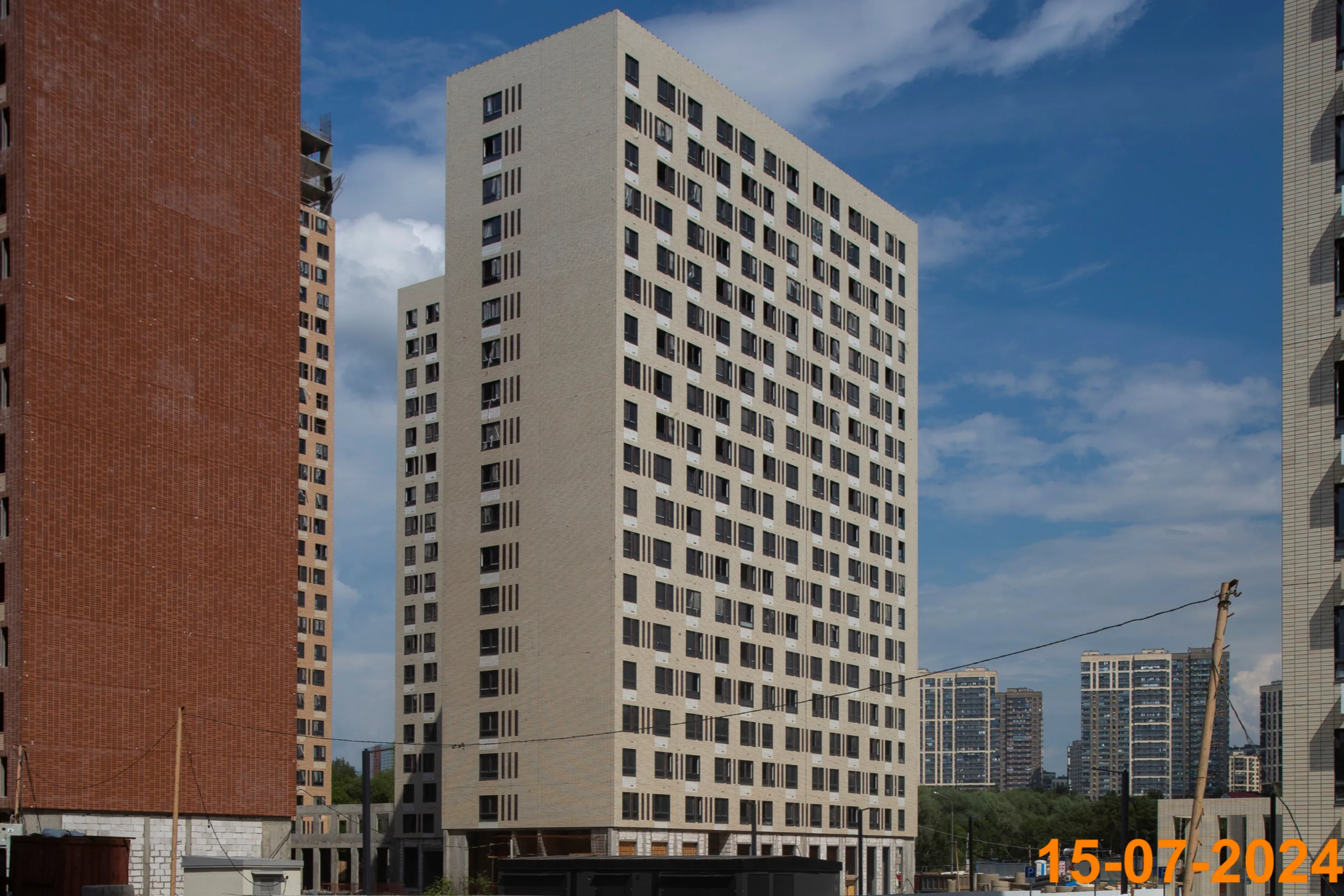 «Митинский лес» ход строительства