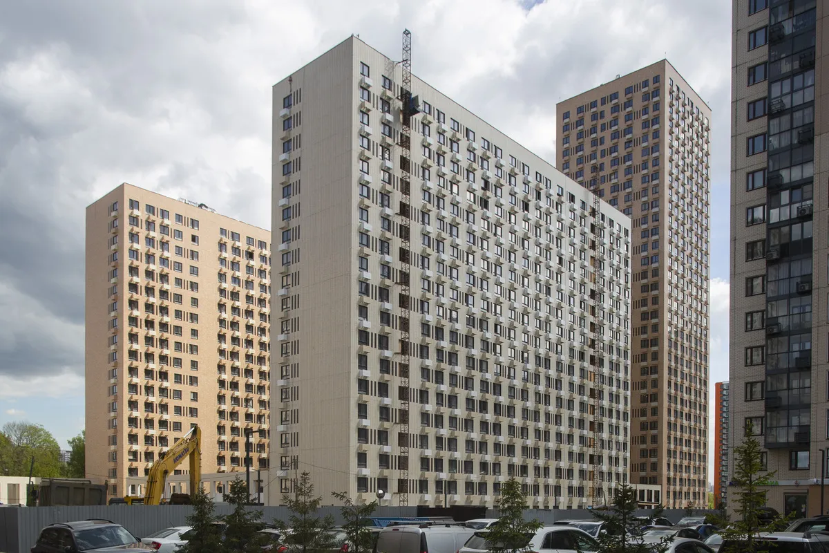 «Митинский лес» ход строительства