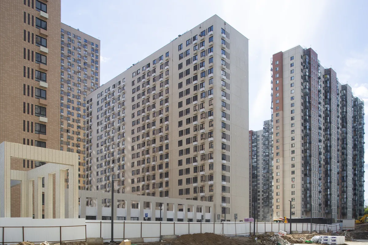 «Митинский лес» ход строительства