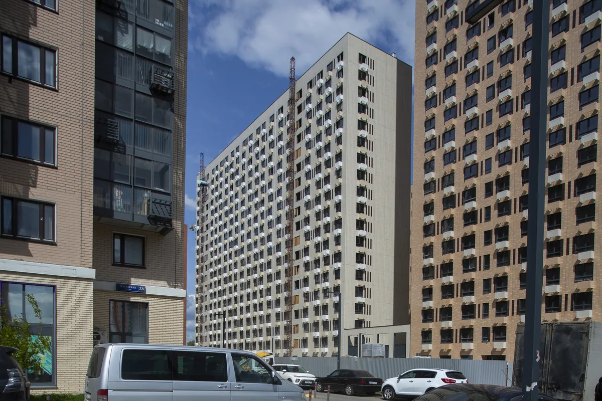 «Митинский лес» ход строительства