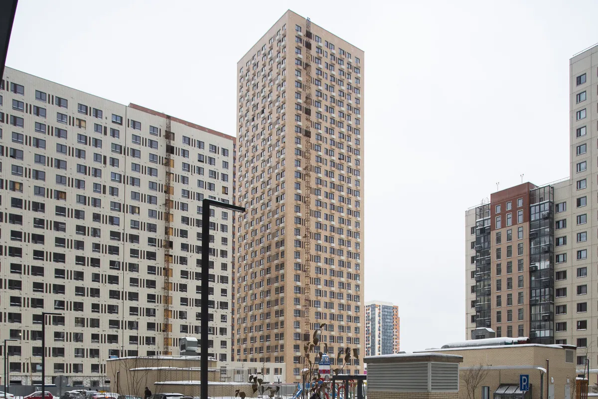 «Митинский лес» ход строительства