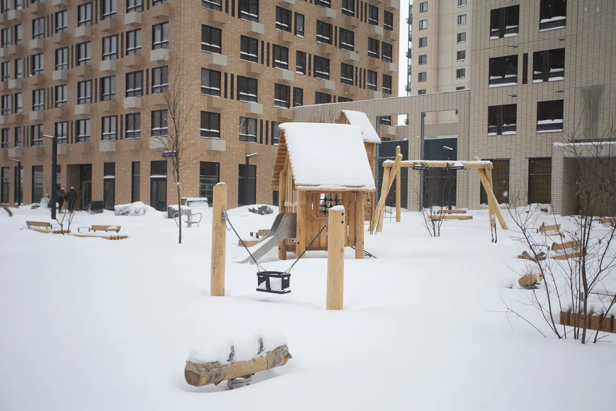 «Митинский лес» ход строительства