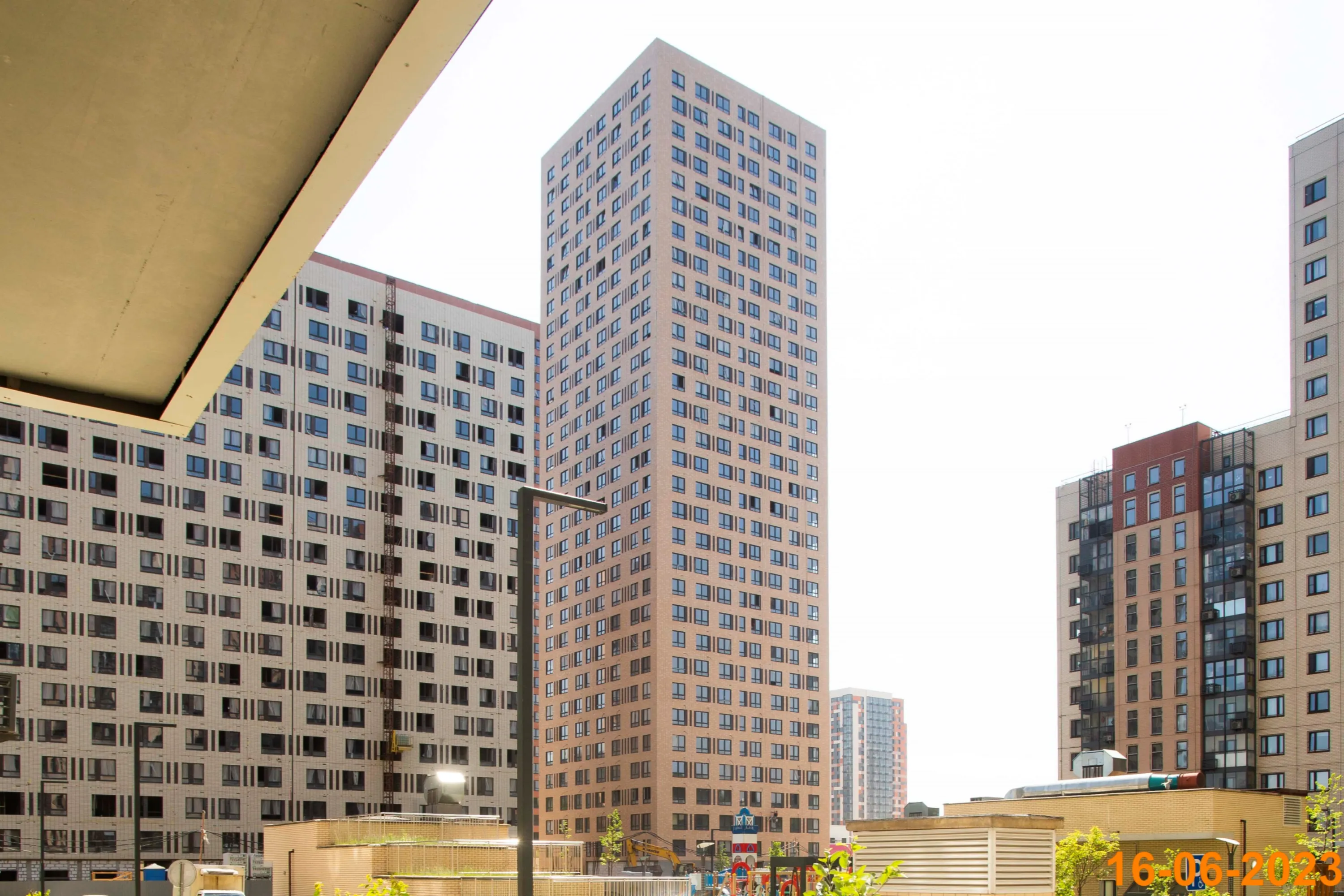 «Митинский лес» ход строительства