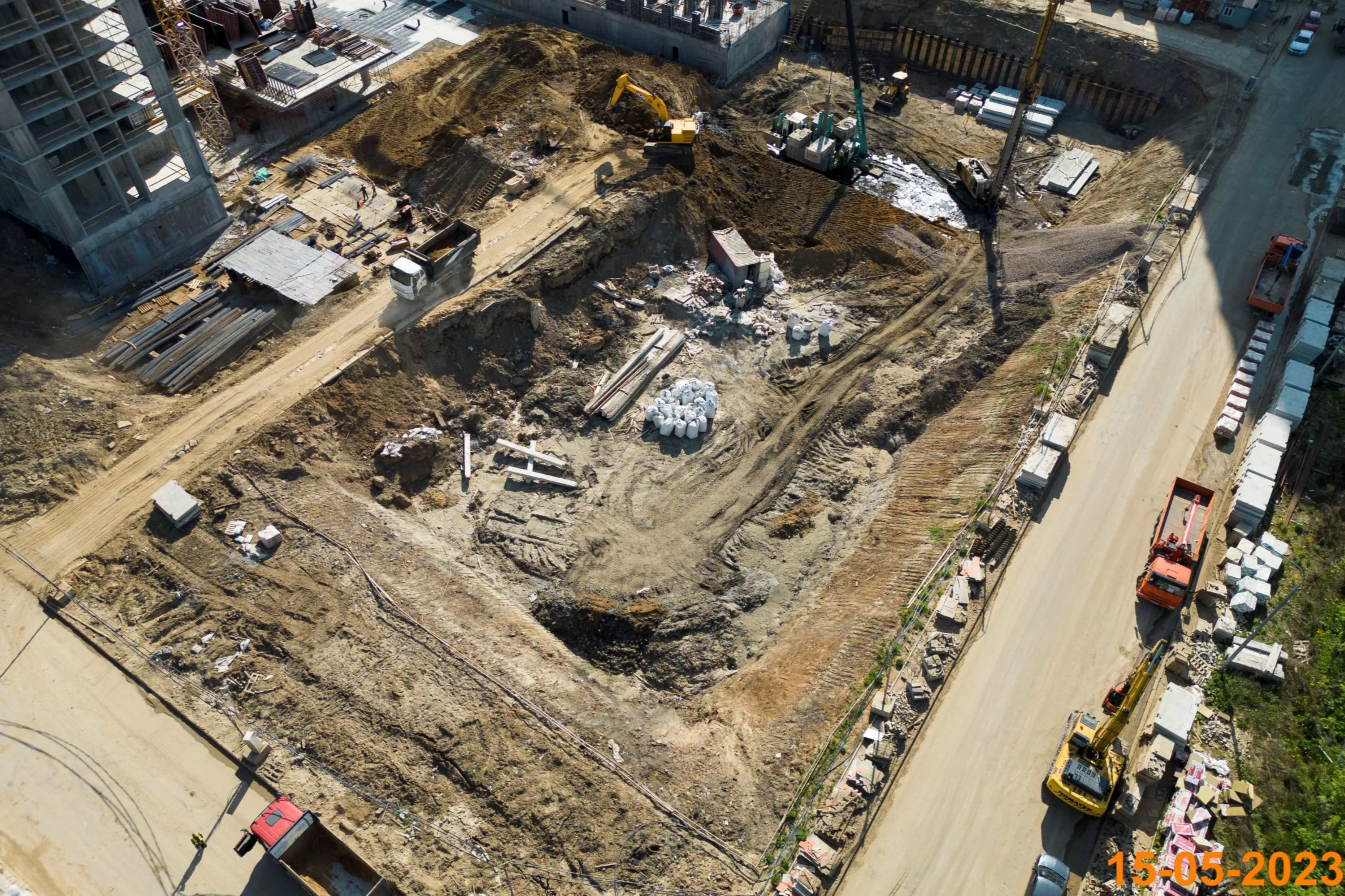 «Митинский лес» ход строительства