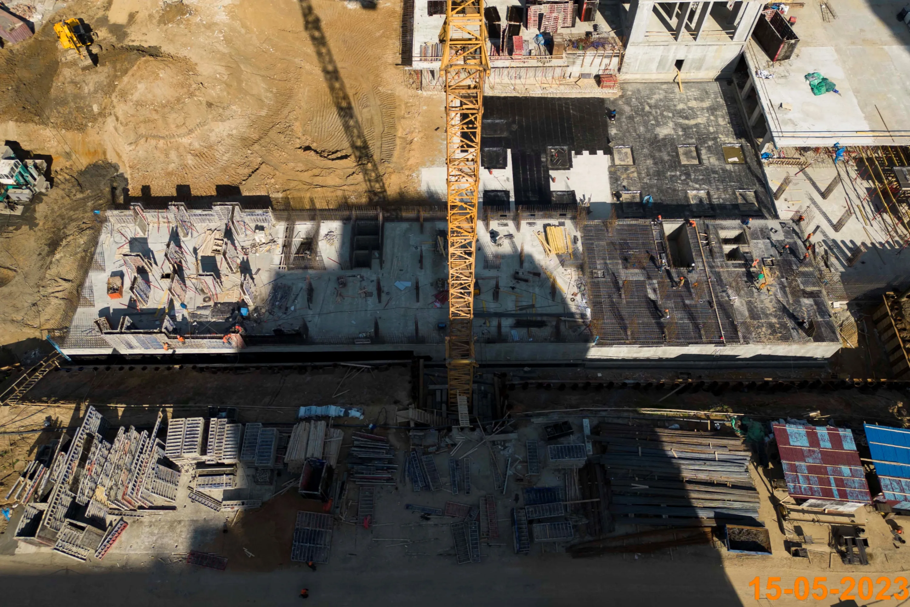 «Митинский лес» ход строительства