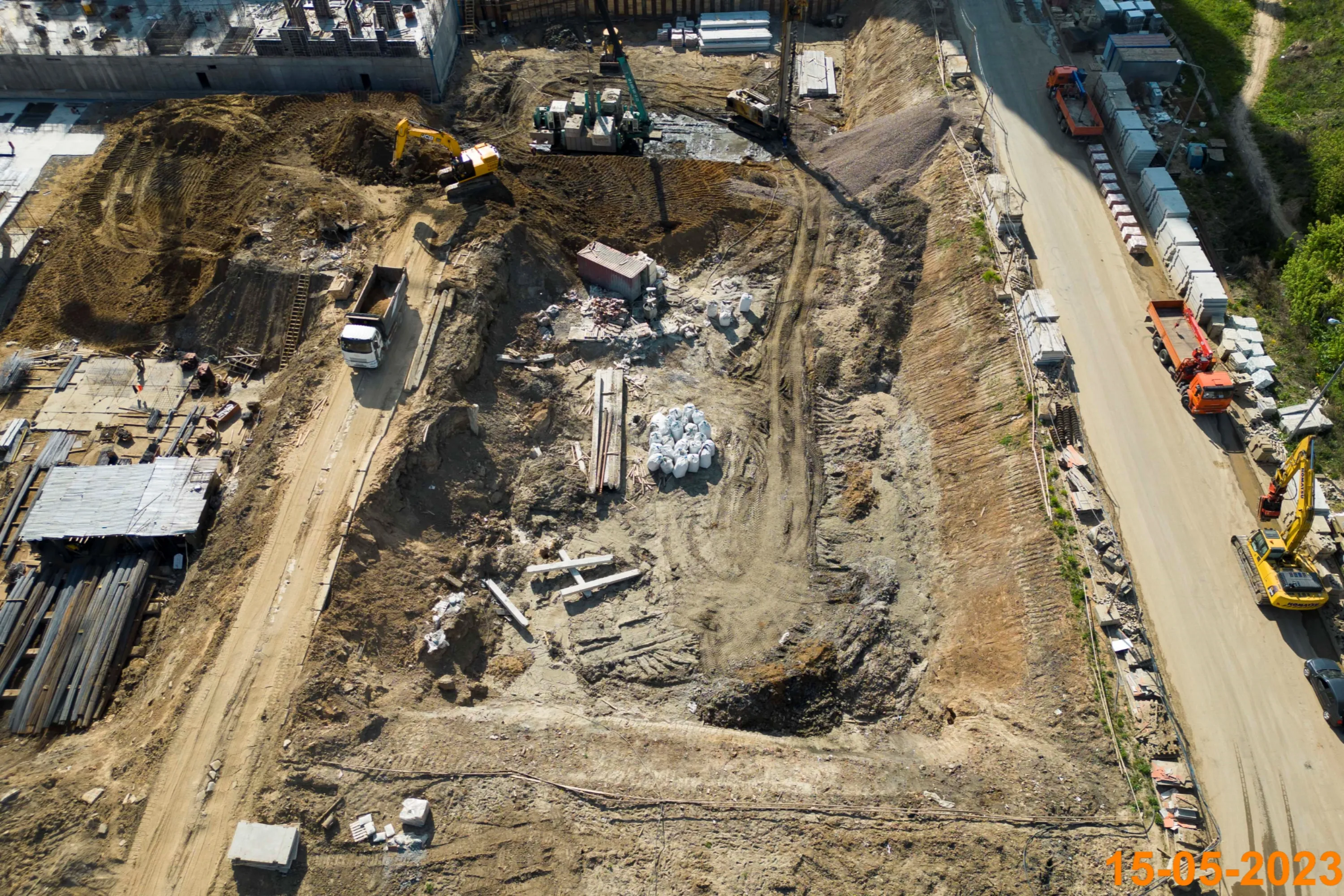 «Митинский лес» ход строительства