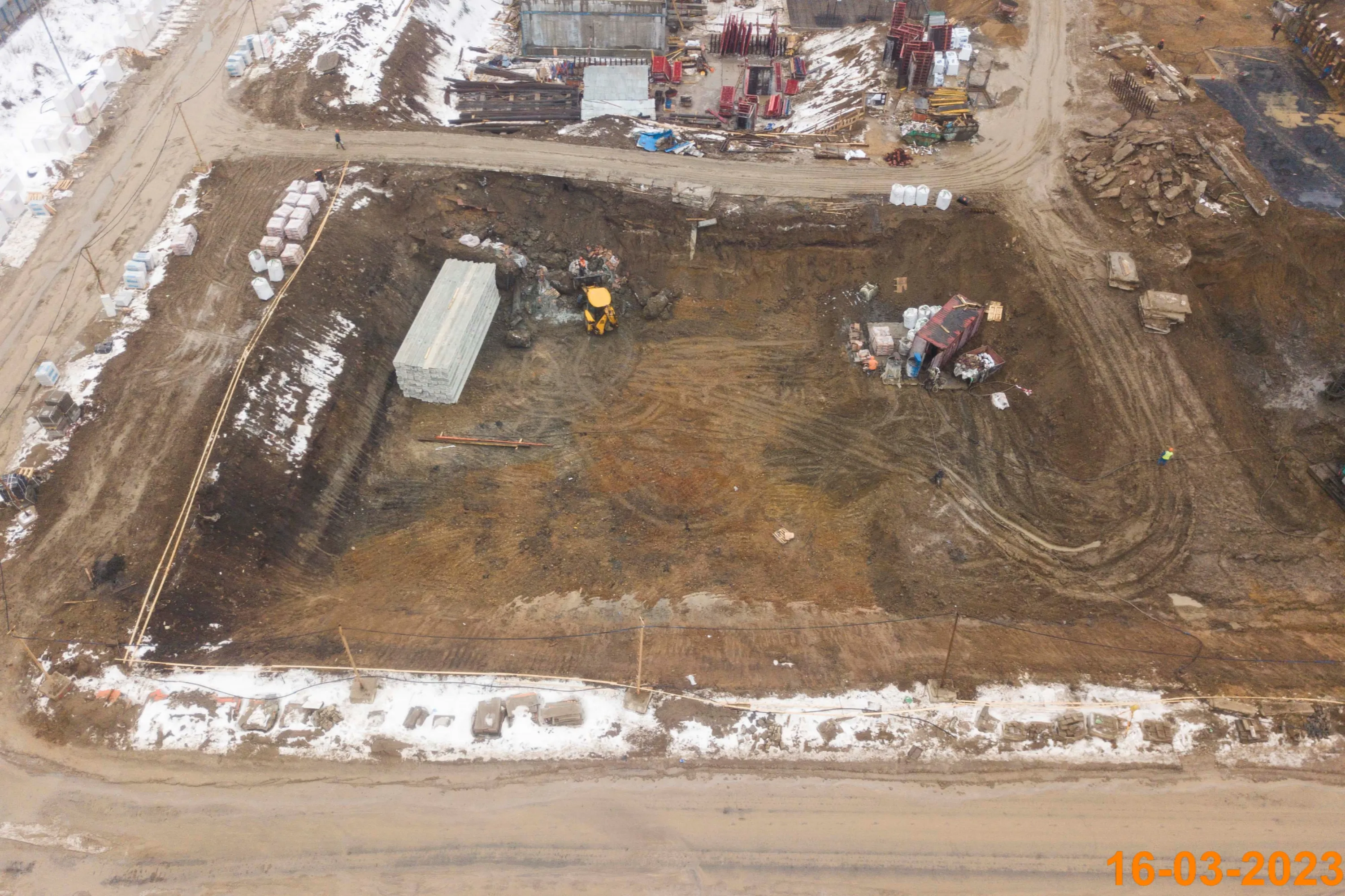 «Митинский лес» ход строительства