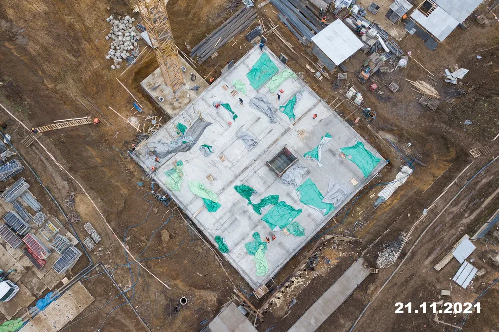 «Митинский лес» ход строительства