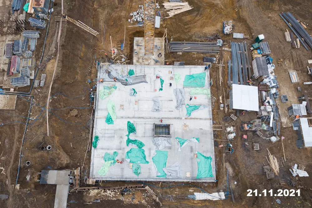 «Митинский лес» ход строительства