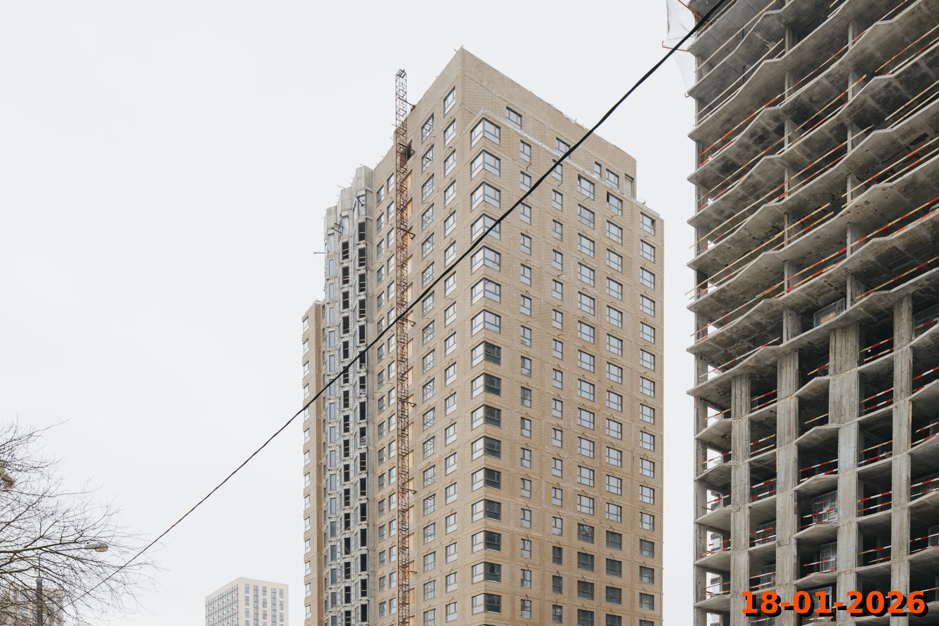 ЖК Мичуринский парк ход строительства