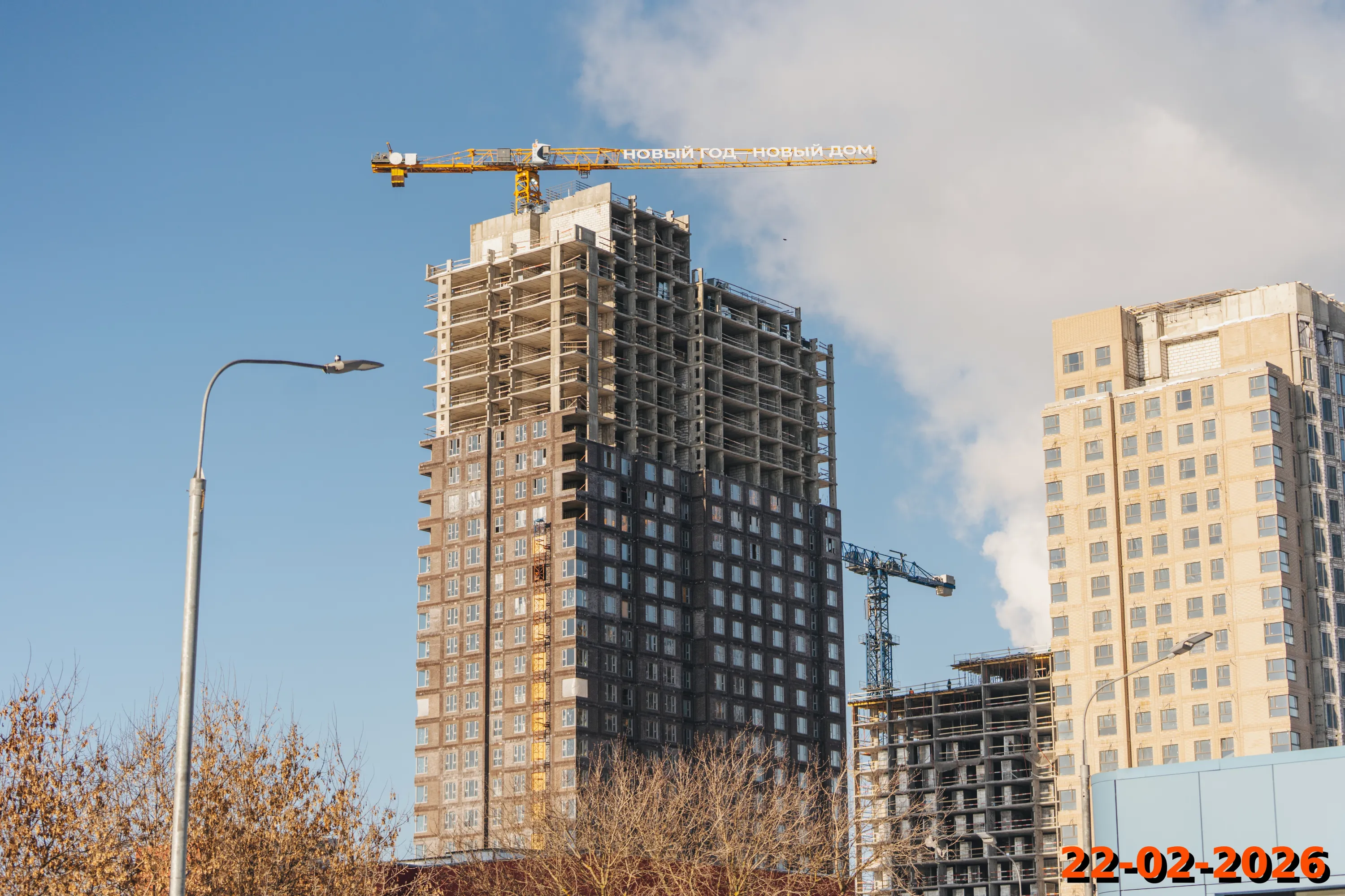 ЖК Мичуринский парк ход строительства