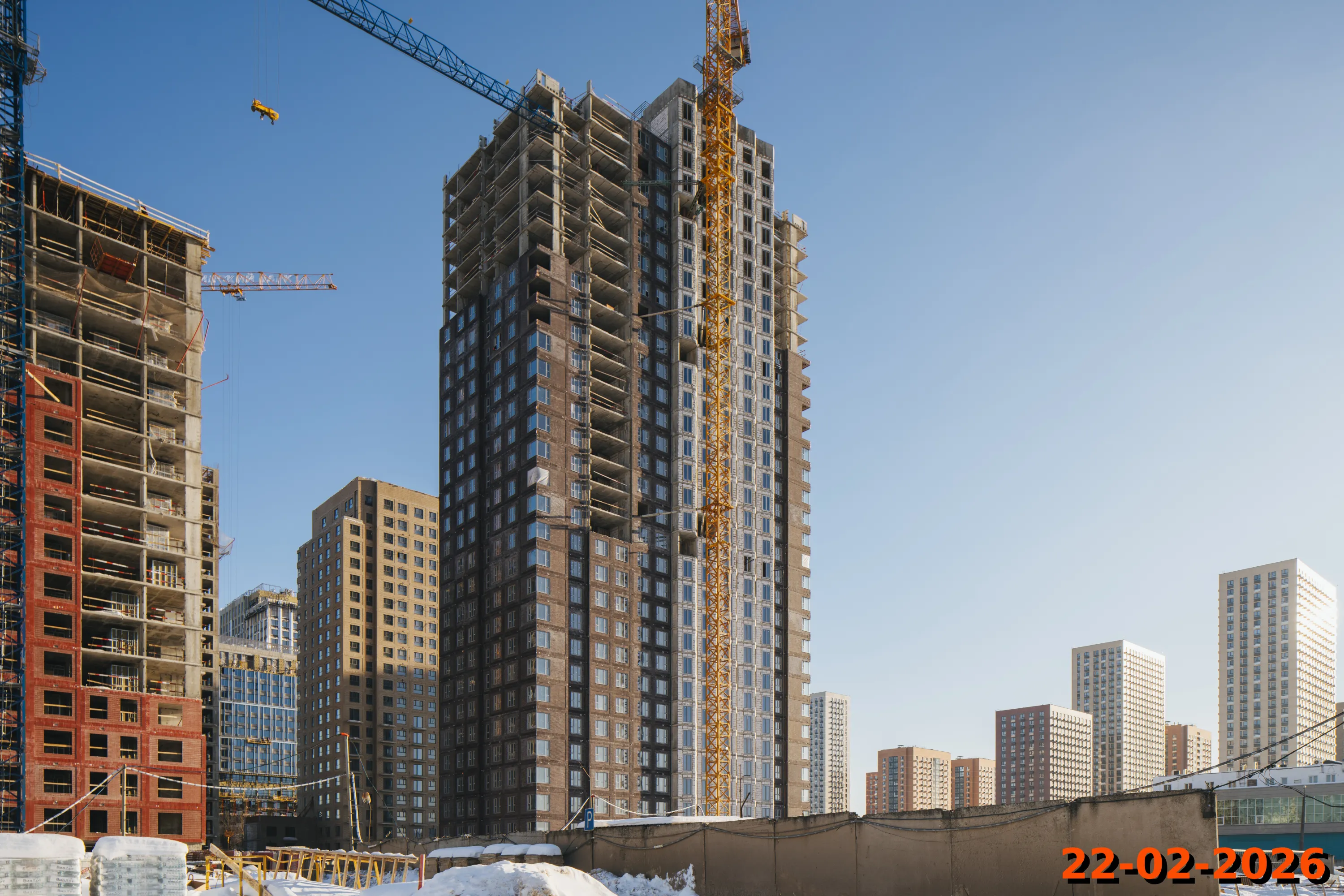 ЖК Мичуринский парк ход строительства