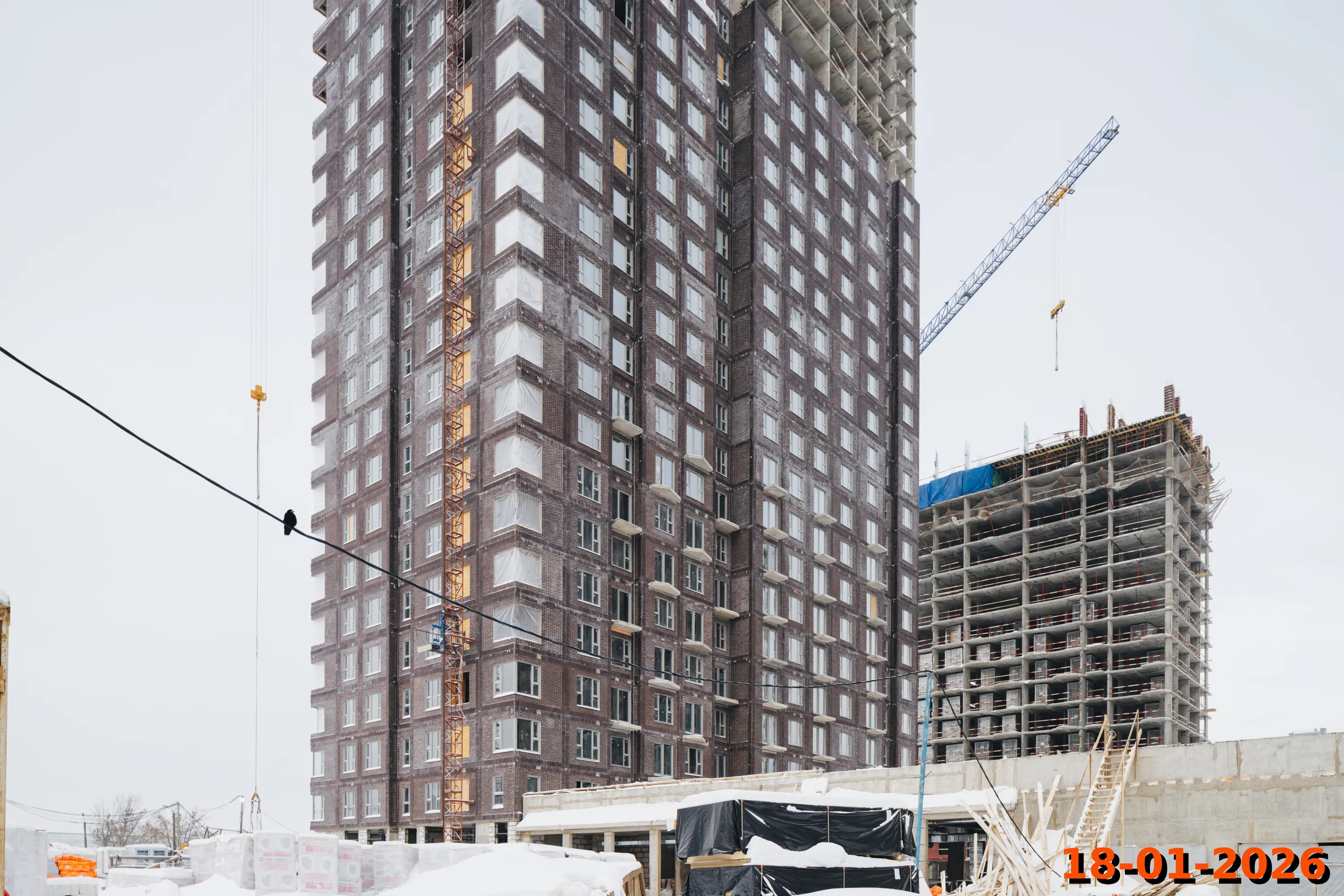 ЖК Мичуринский парк ход строительства