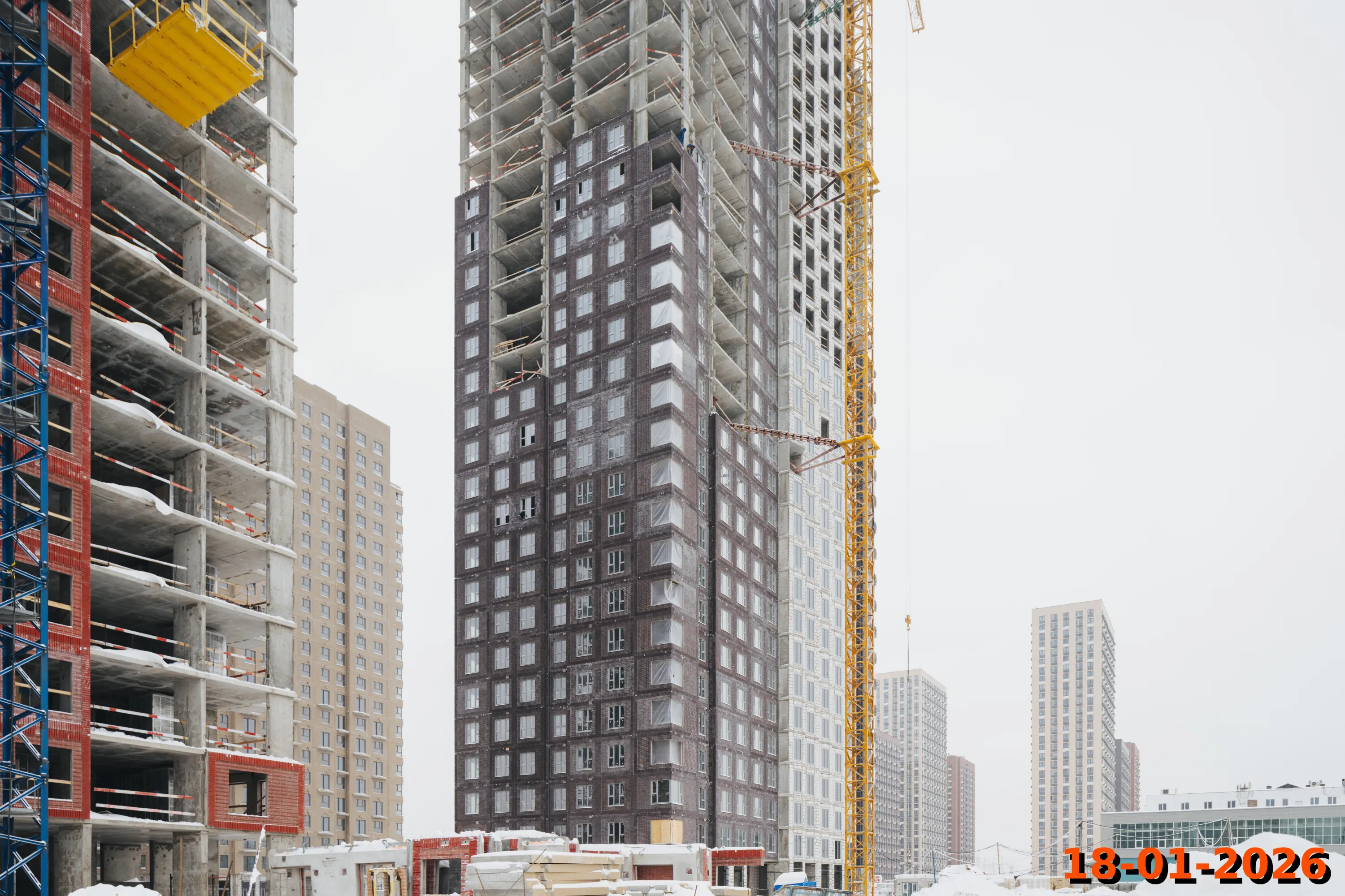 ЖК Мичуринский парк ход строительства