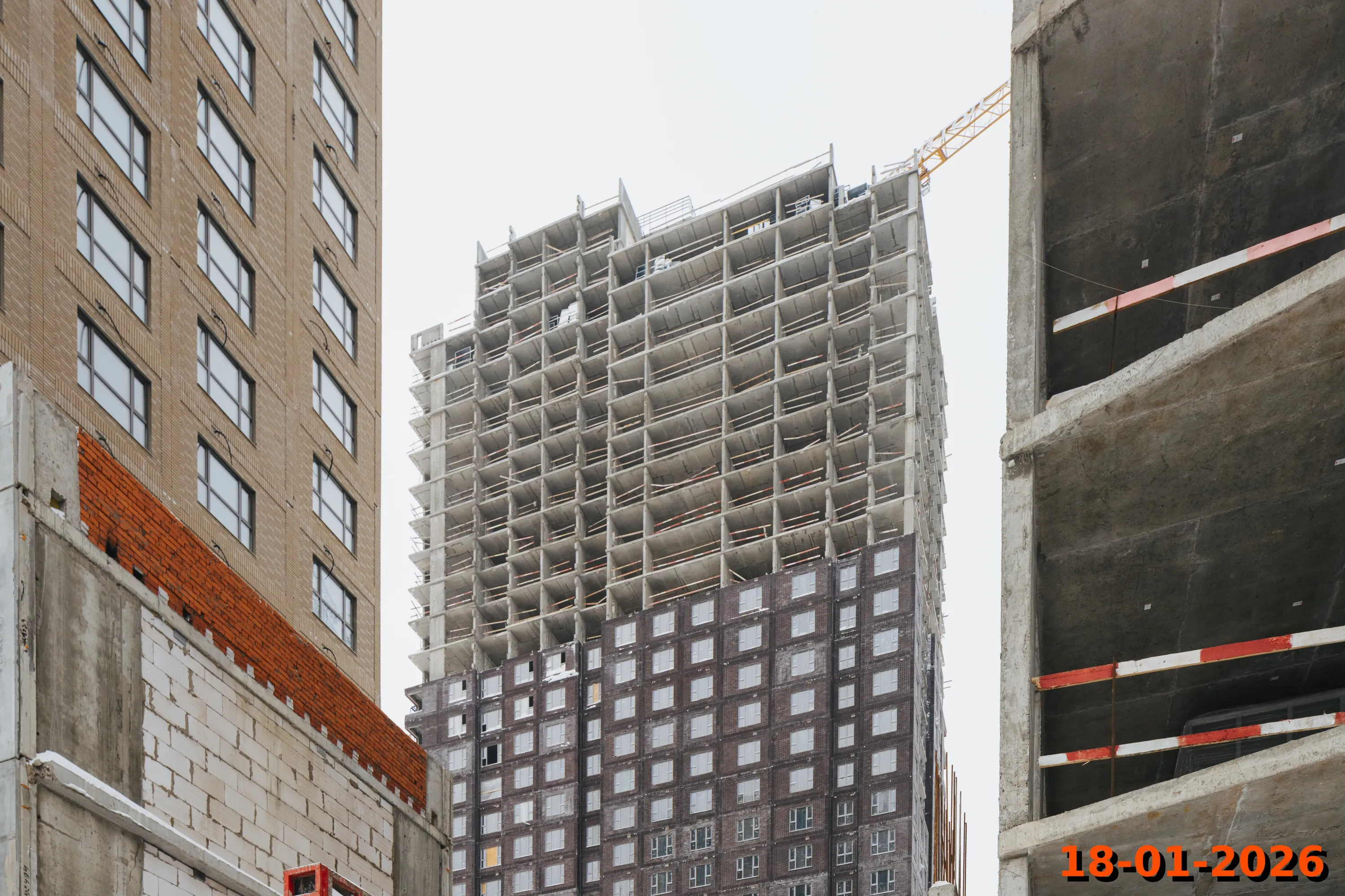 ЖК Мичуринский парк ход строительства