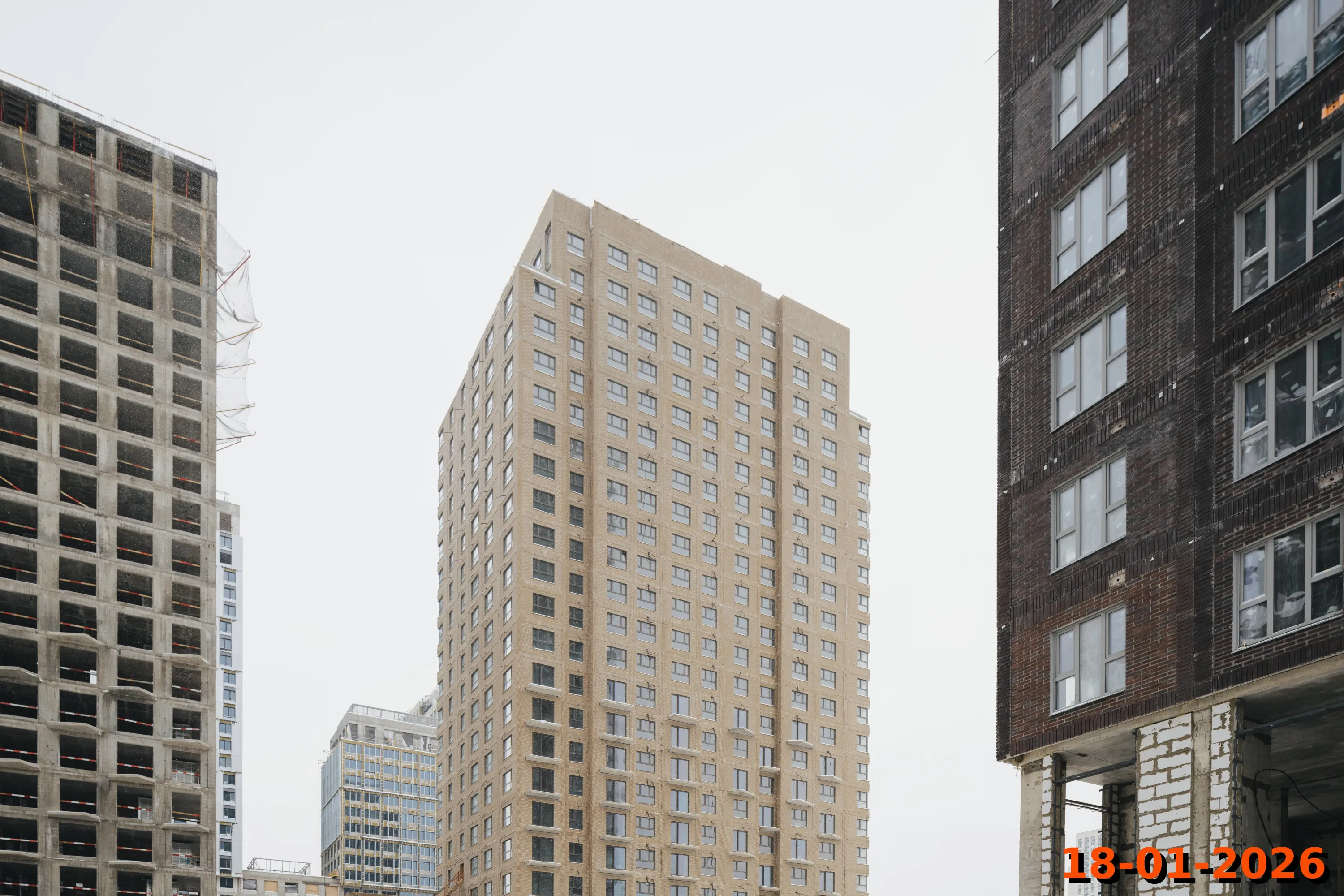 ЖК Мичуринский парк ход строительства