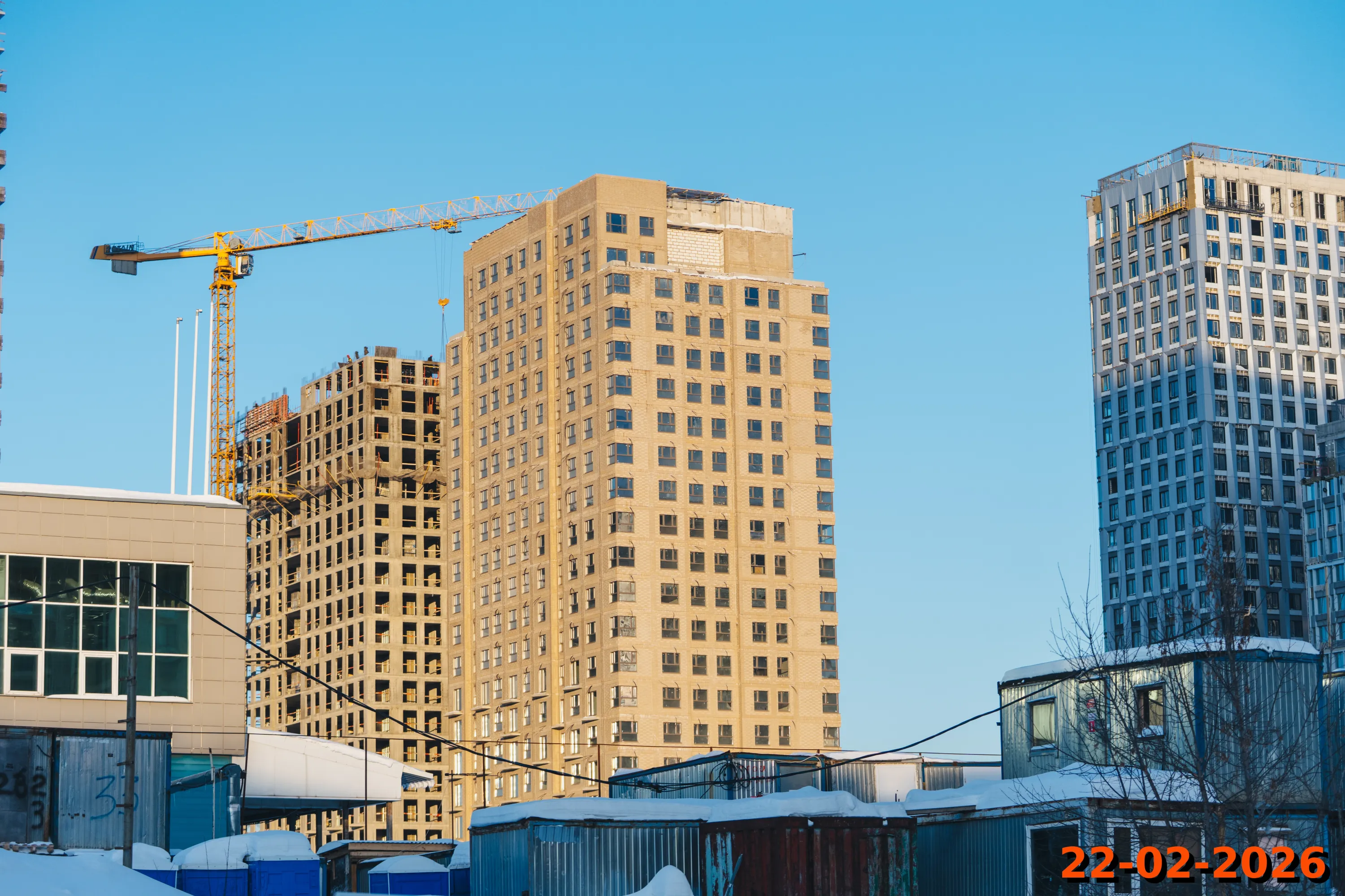 ЖК Мичуринский парк ход строительства