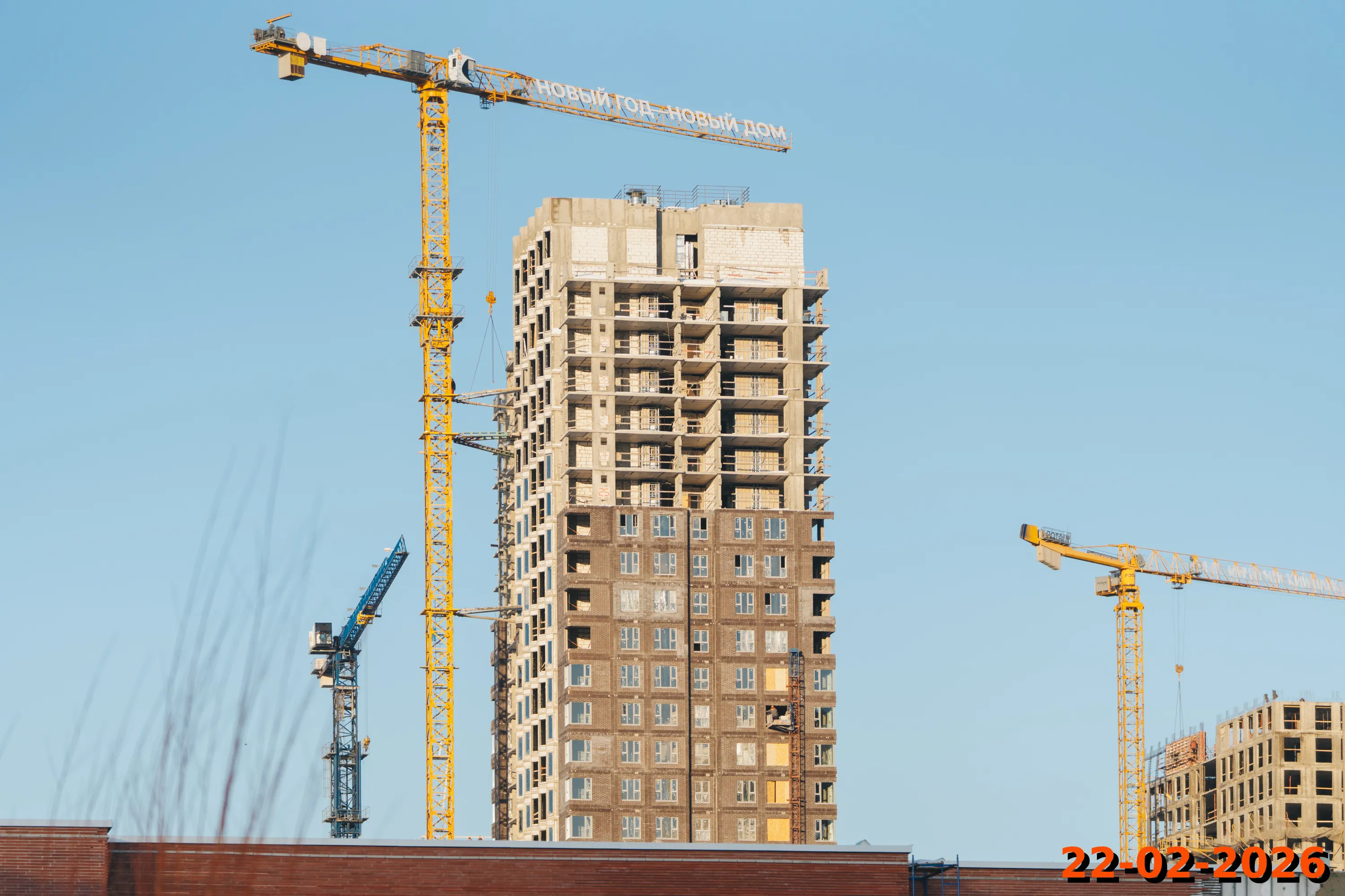 ЖК Мичуринский парк ход строительства