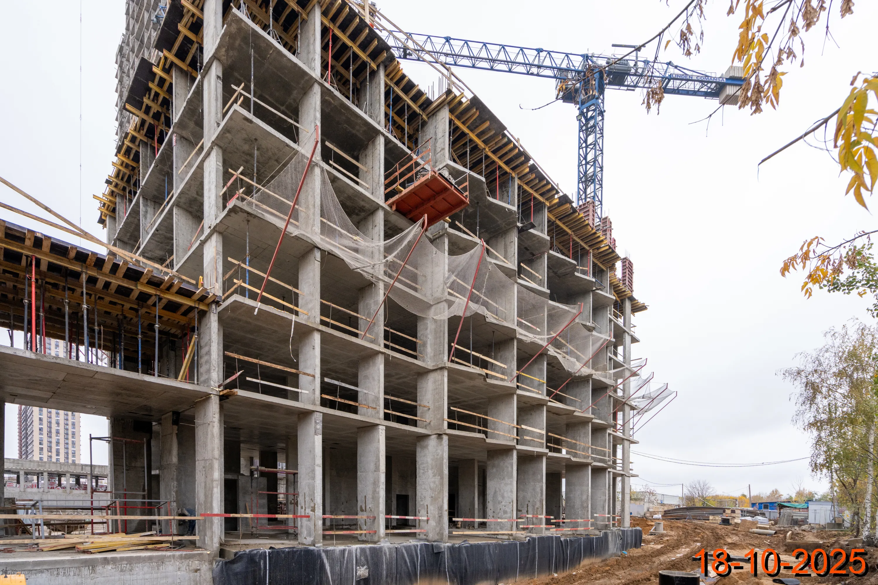 ЖК Мичуринский парк ход строительства