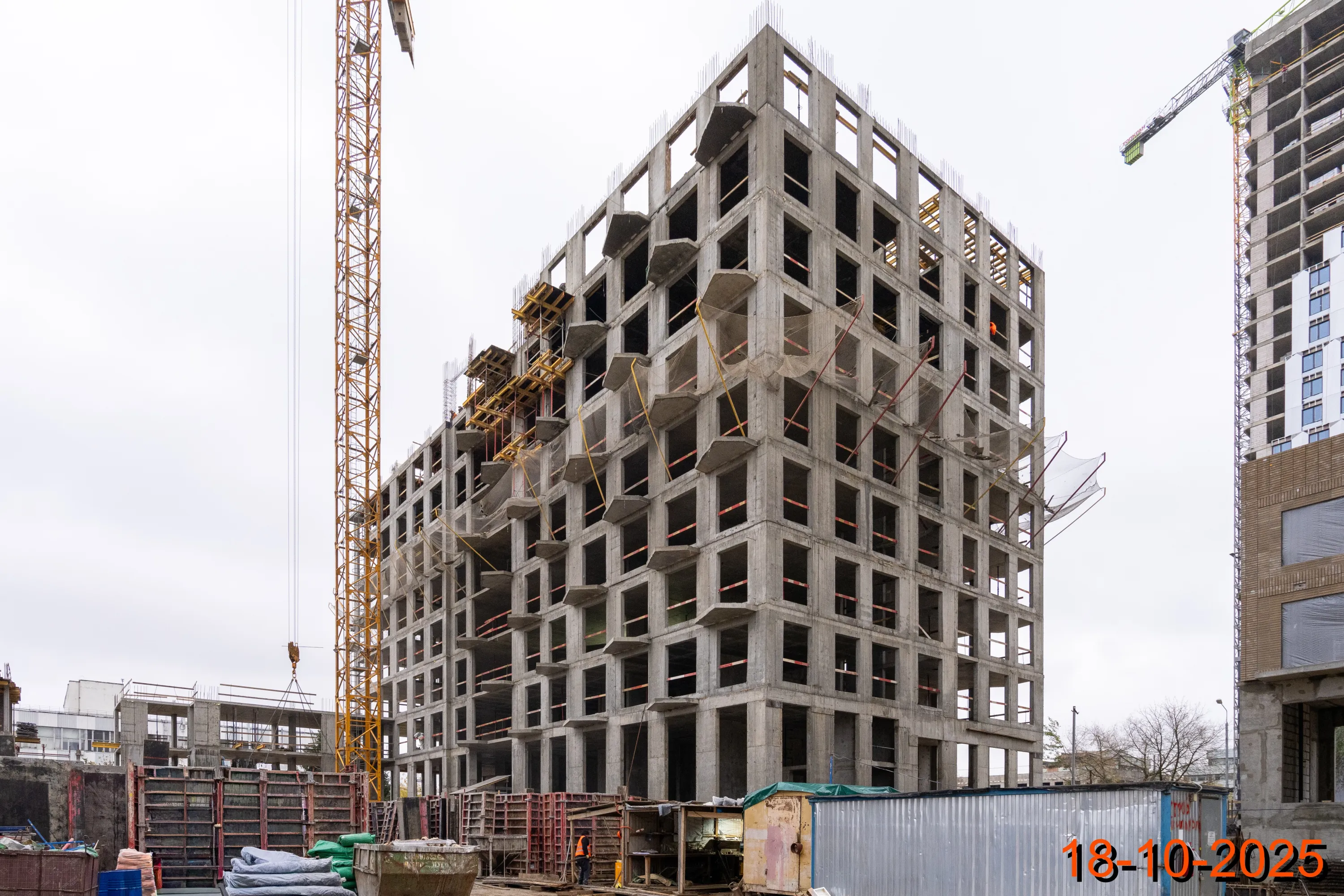 ЖК Мичуринский парк ход строительства