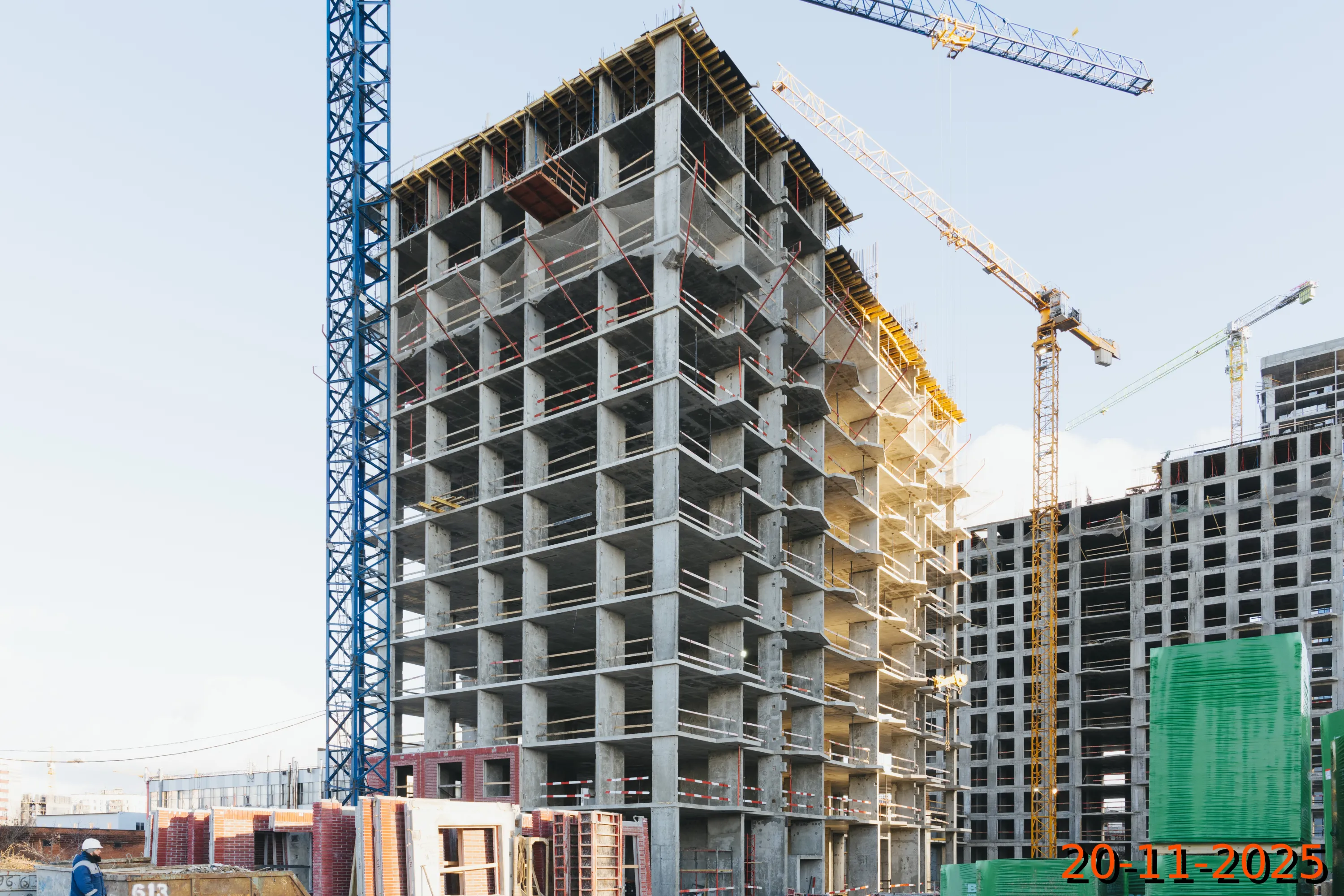 ЖК Мичуринский парк ход строительства