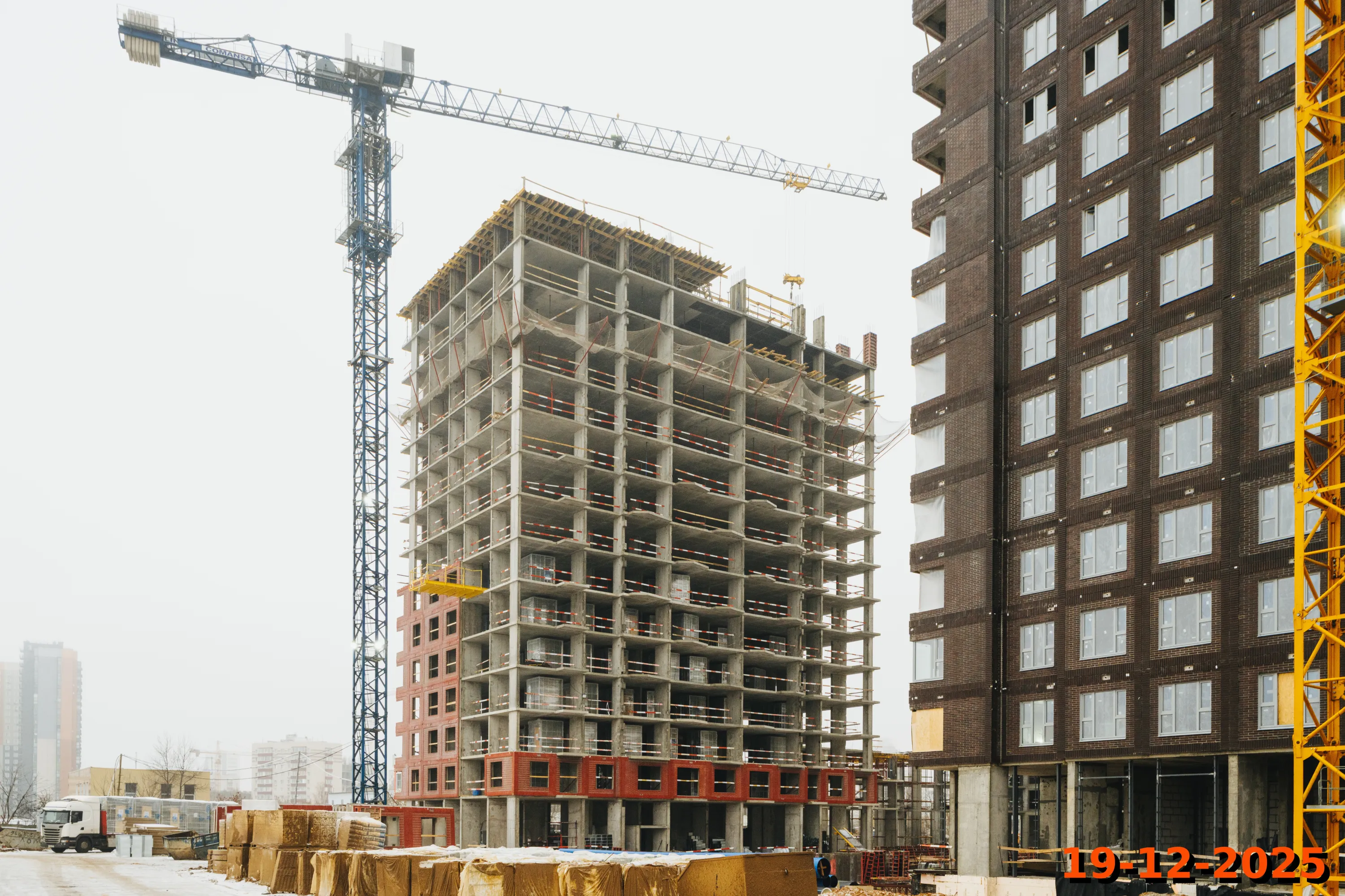 ЖК Мичуринский парк ход строительства