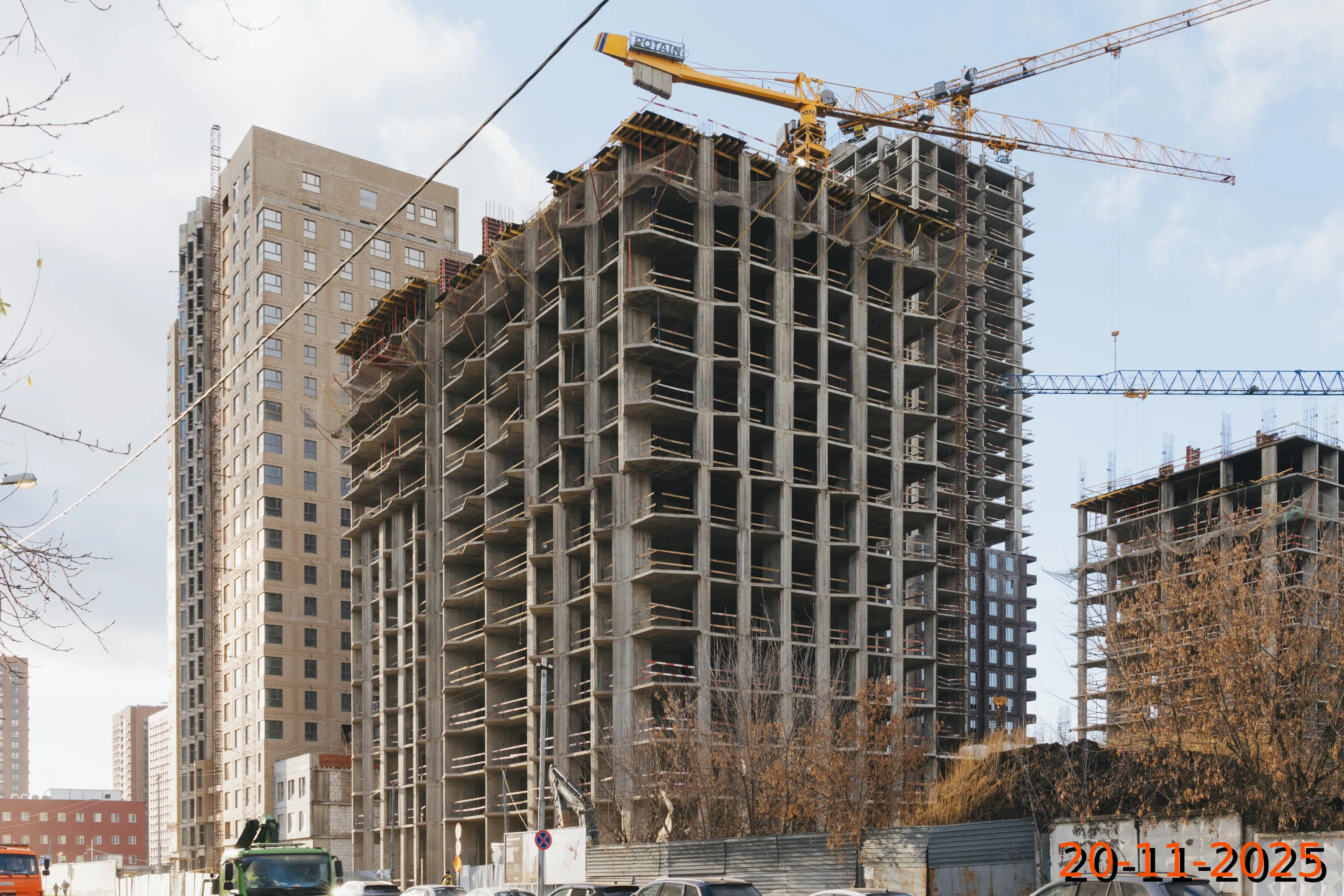 ЖК Мичуринский парк ход строительства