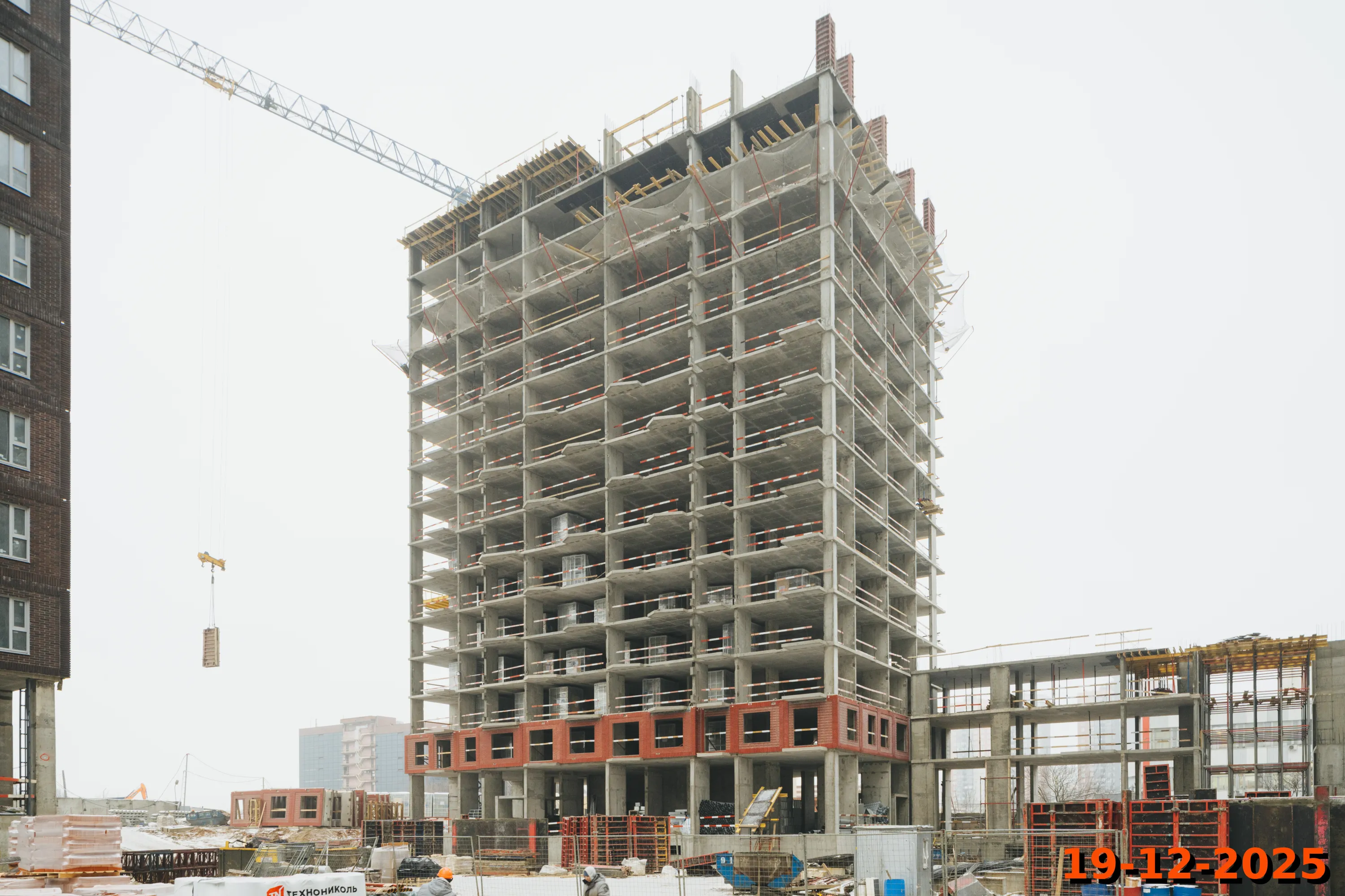 ЖК Мичуринский парк ход строительства