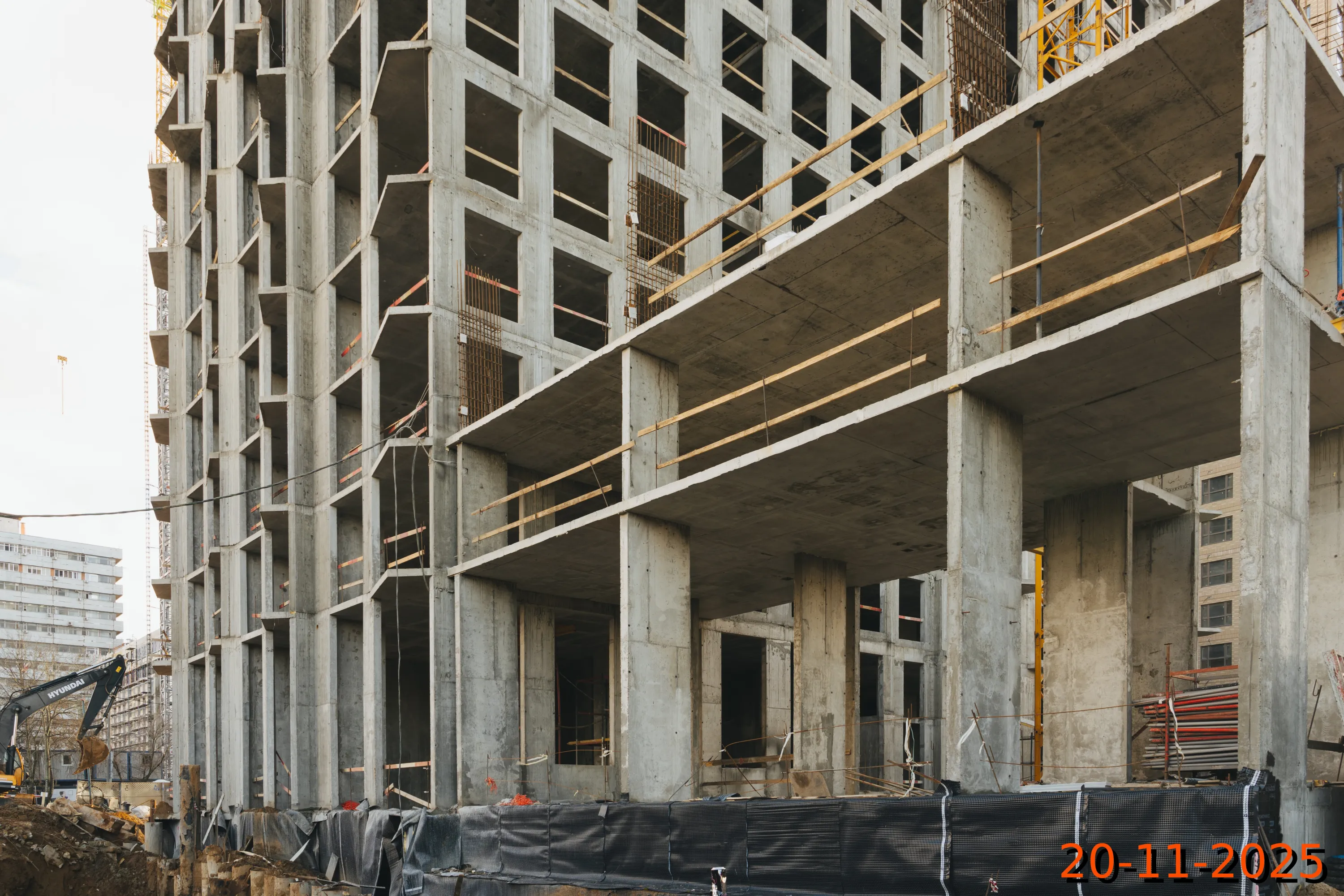 ЖК Мичуринский парк ход строительства