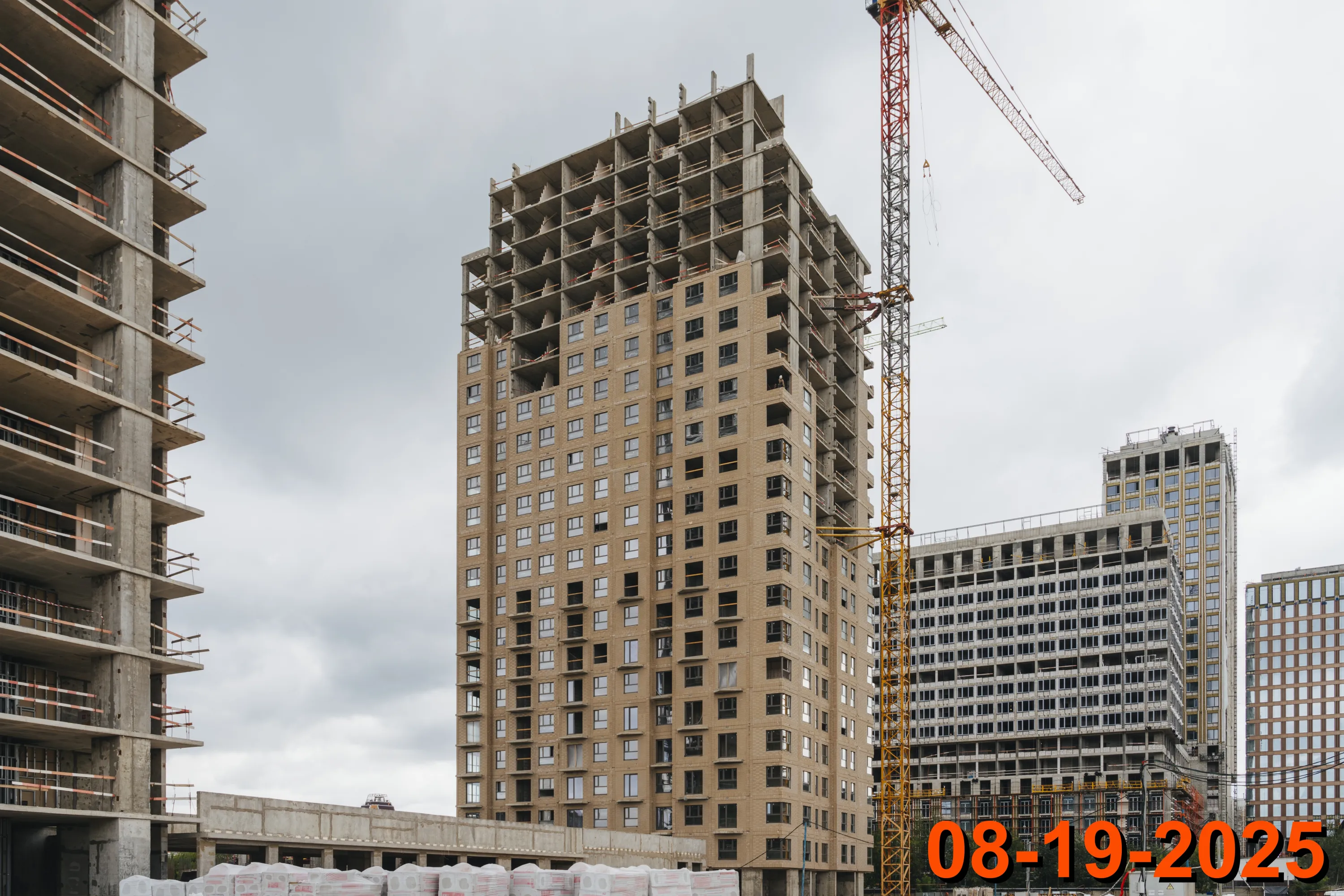 ЖК Мичуринский парк ход строительства