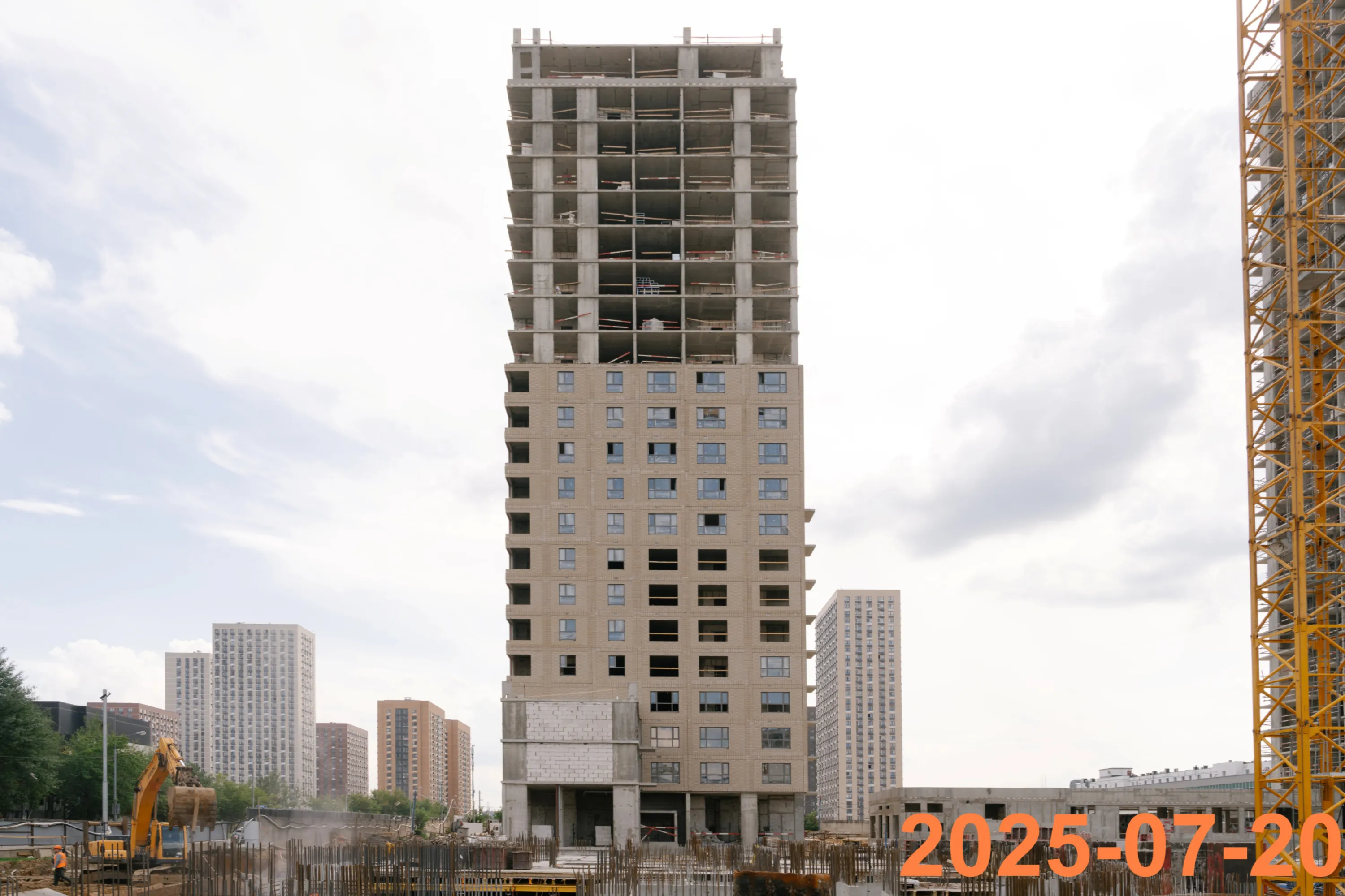 ЖК Мичуринский парк ход строительства