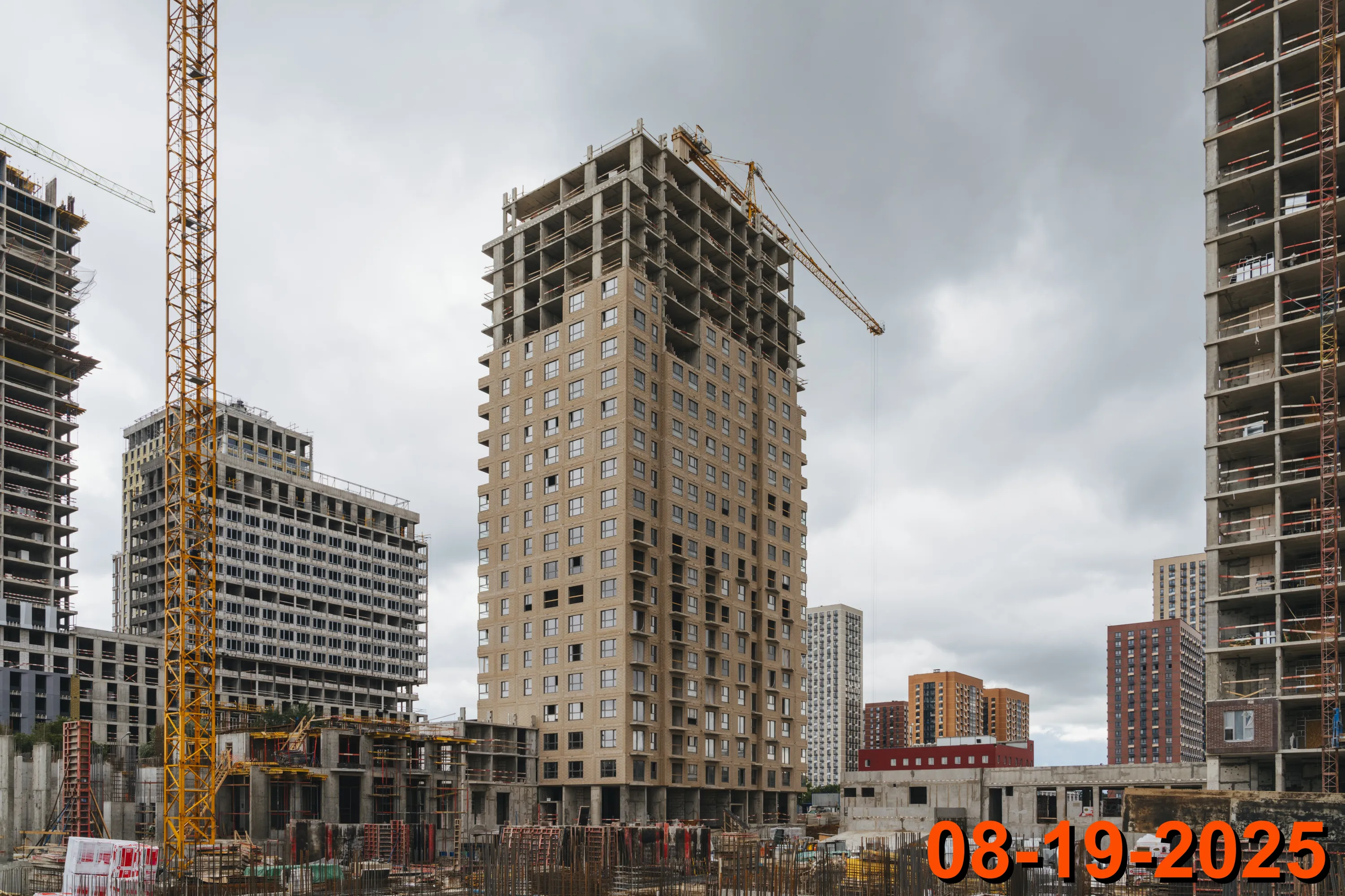 ЖК Мичуринский парк ход строительства