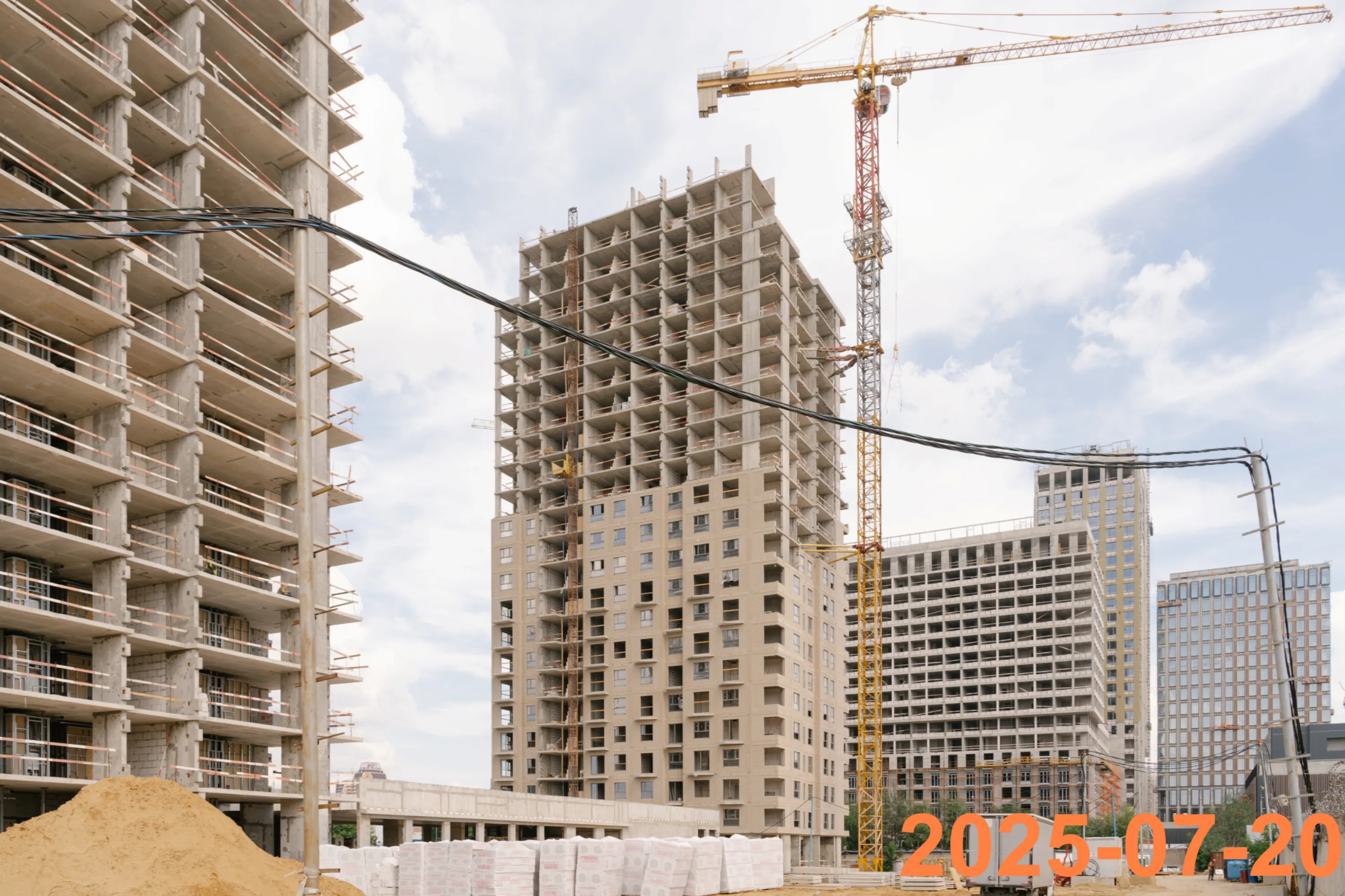 ЖК Мичуринский парк ход строительства