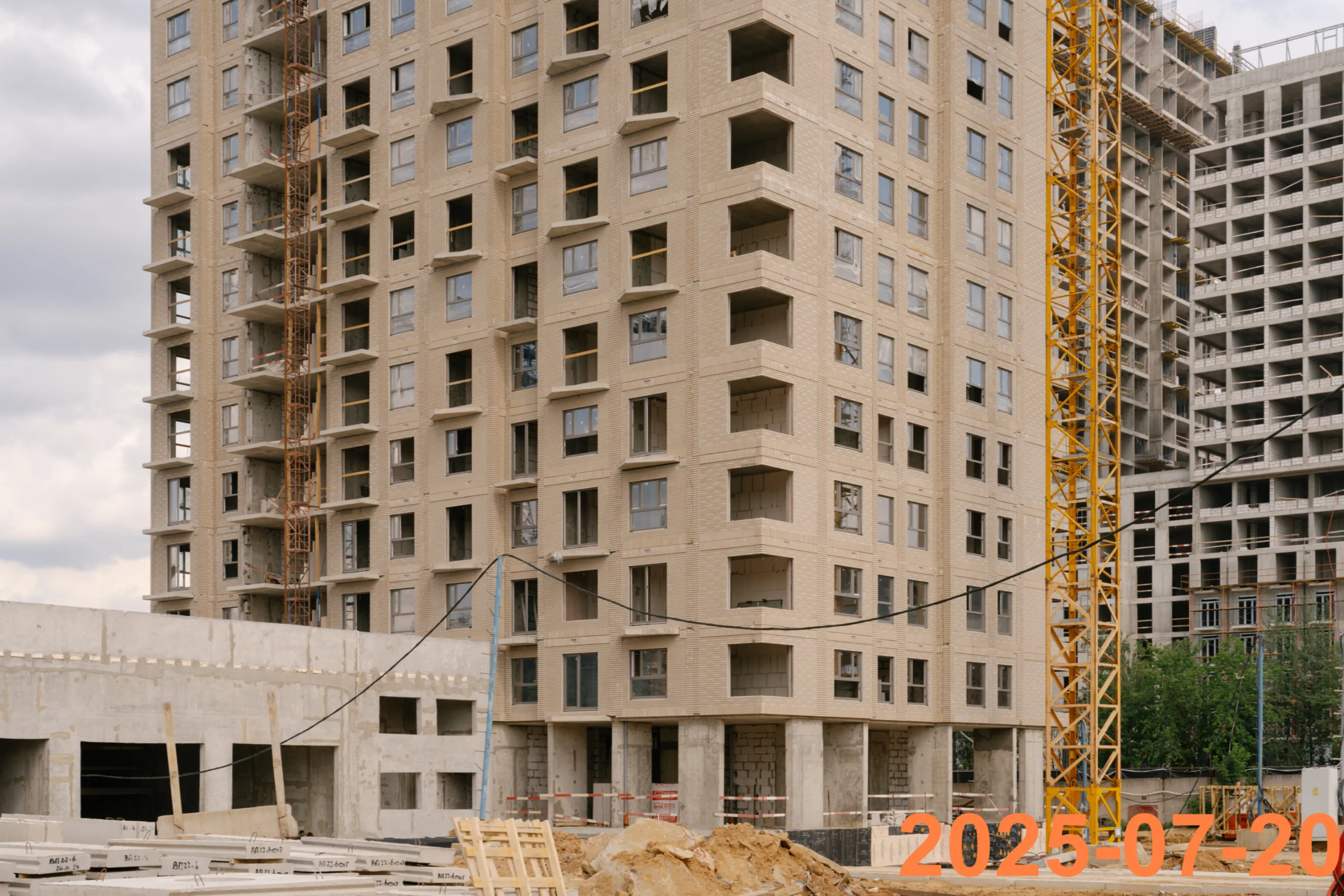 ЖК Мичуринский парк ход строительства