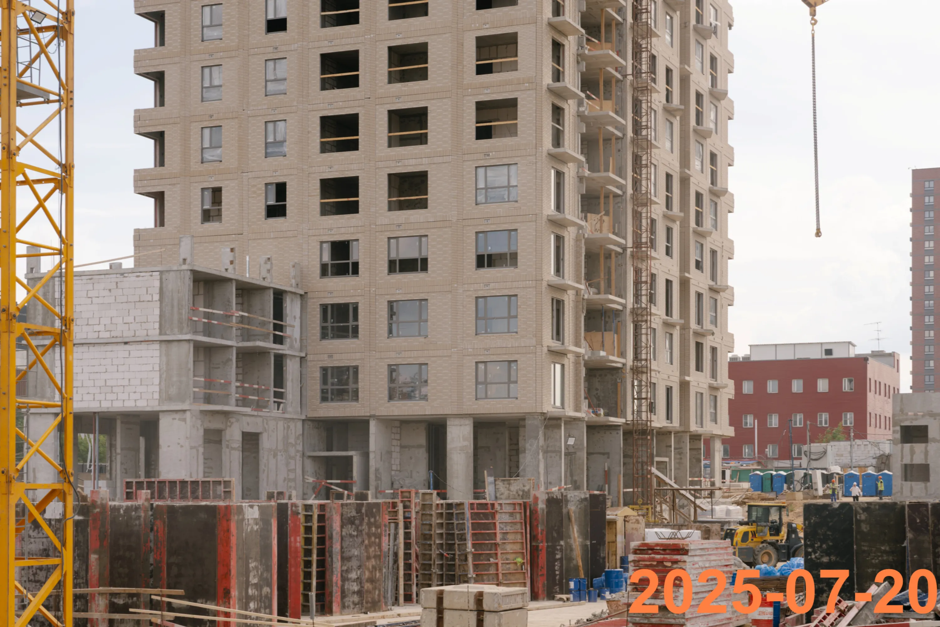 ЖК Мичуринский парк ход строительства