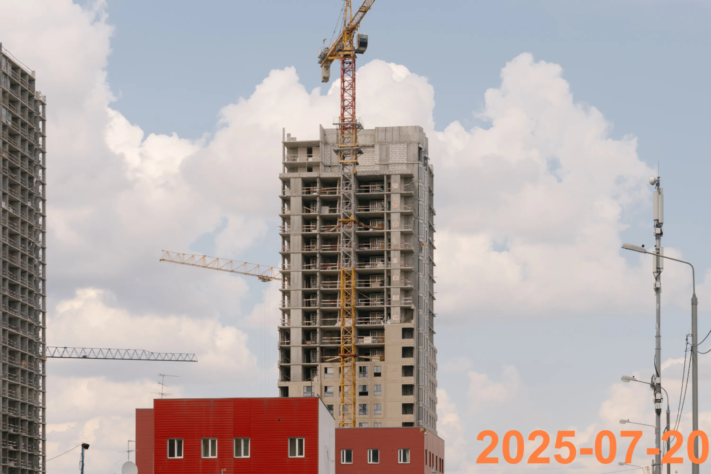 ЖК Мичуринский парк ход строительства