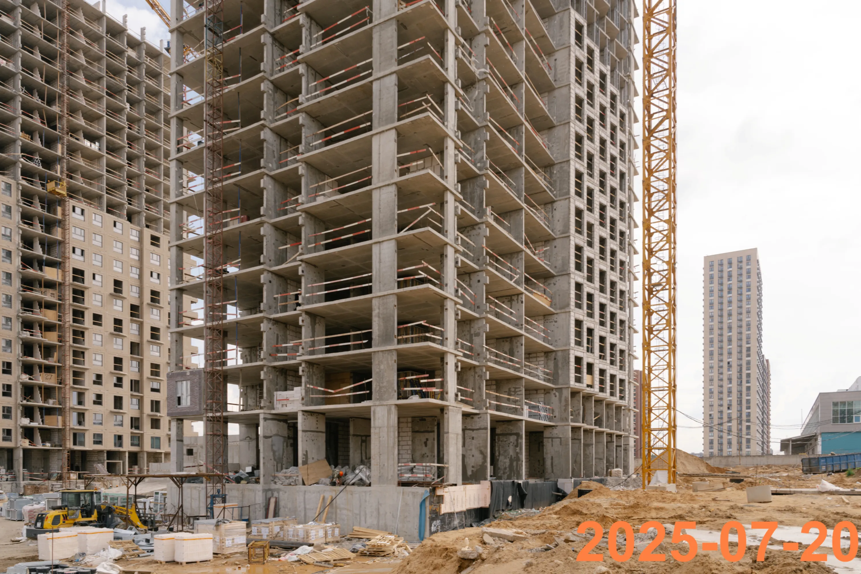 ЖК Мичуринский парк ход строительства