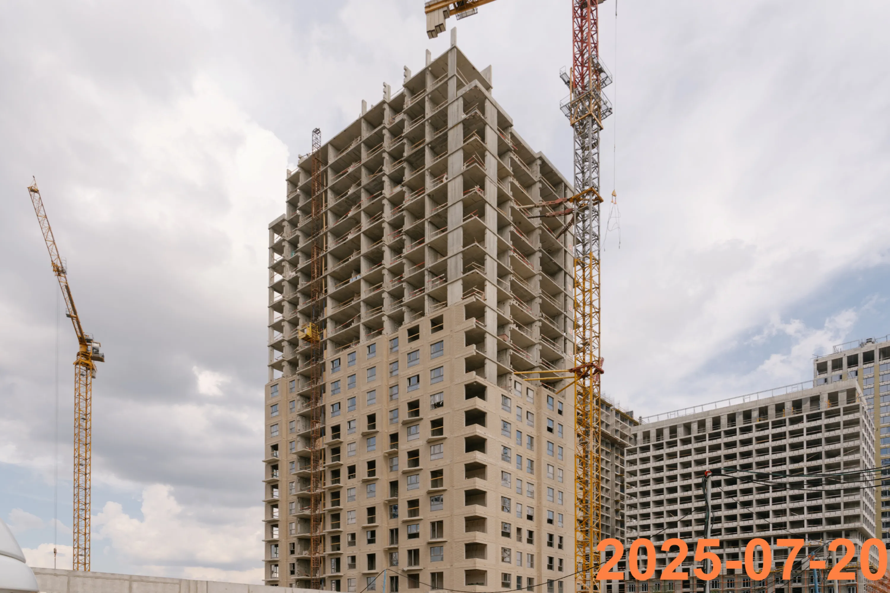 ЖК Мичуринский парк ход строительства