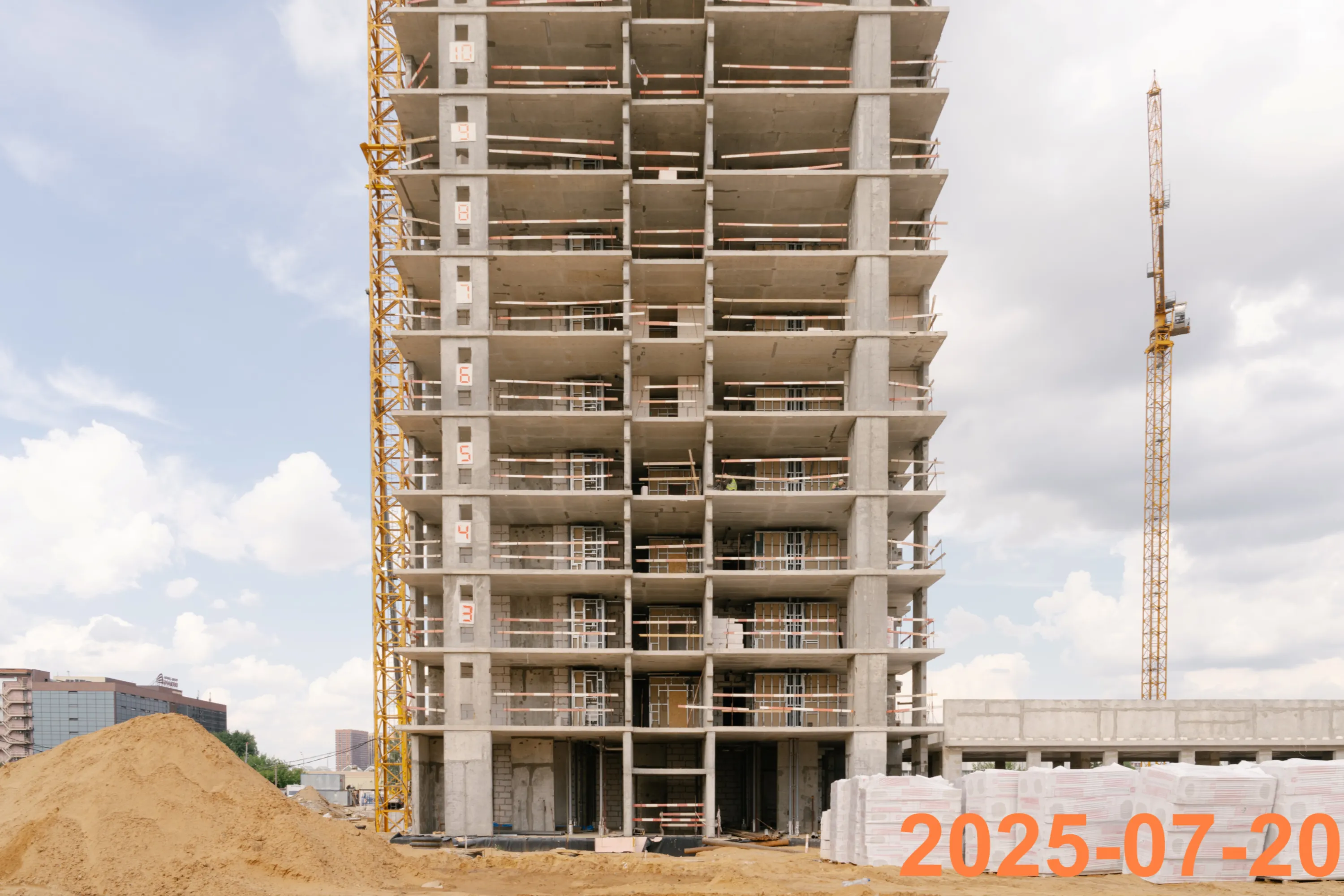 ЖК Мичуринский парк ход строительства