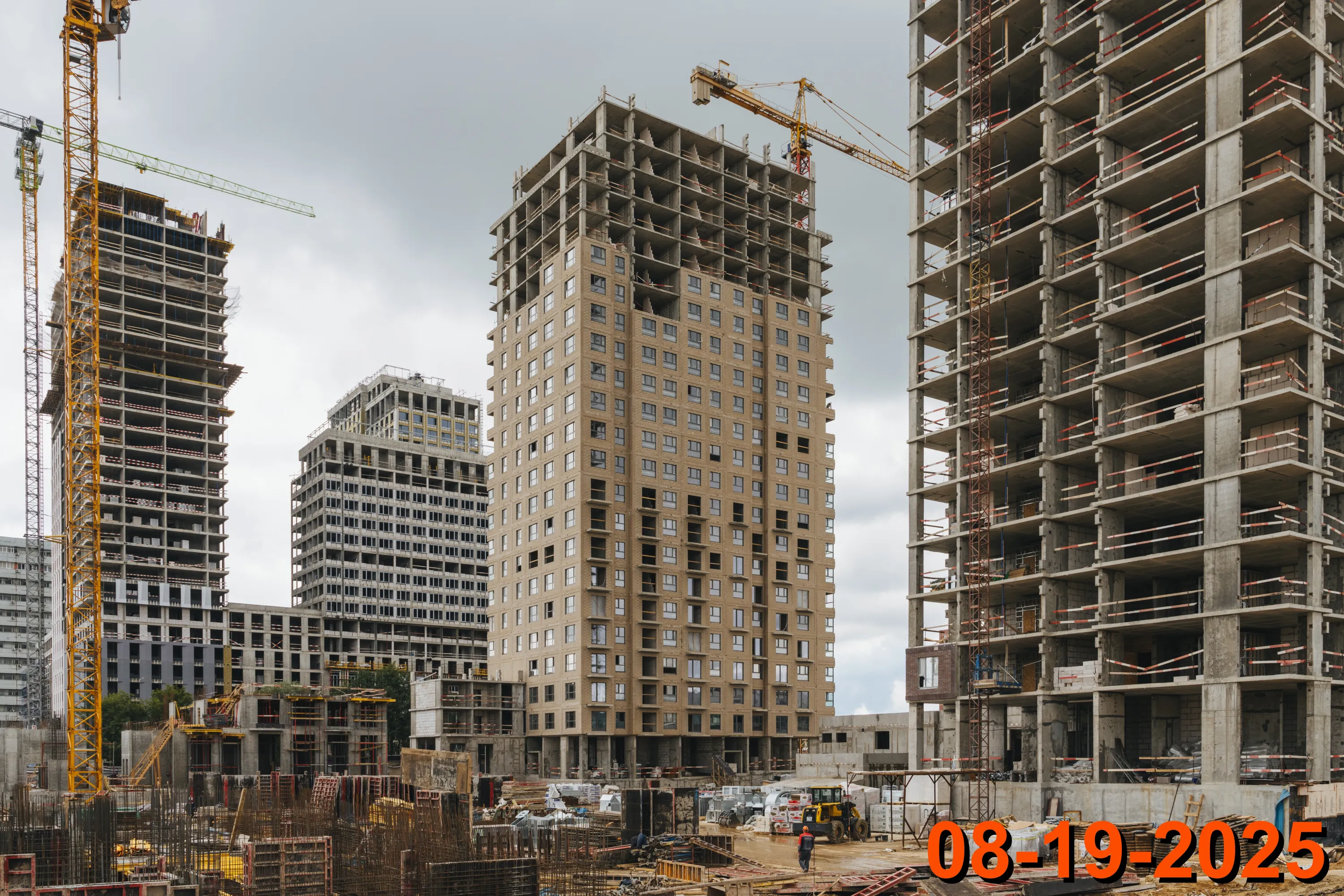 ЖК Мичуринский парк ход строительства