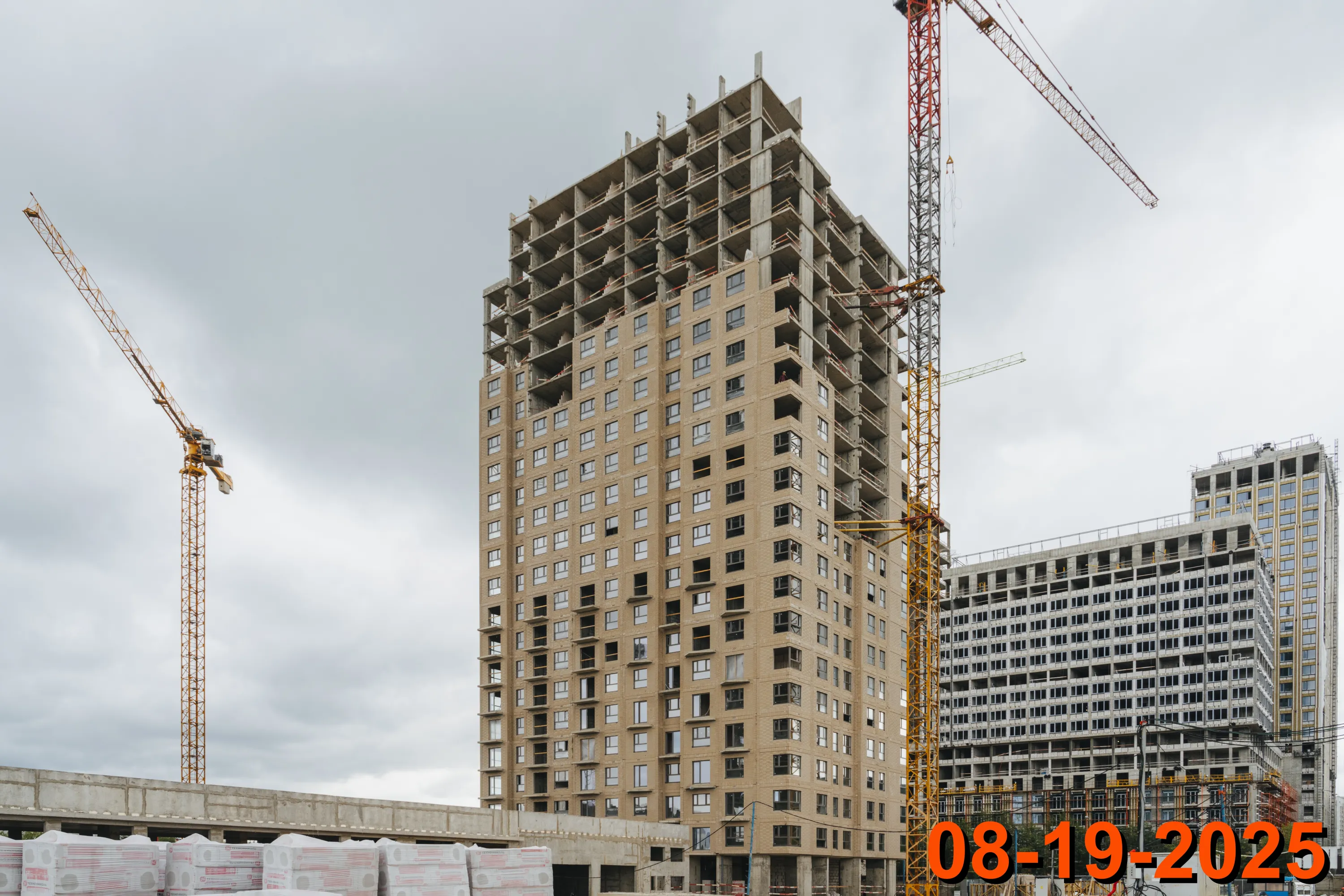 ЖК Мичуринский парк ход строительства