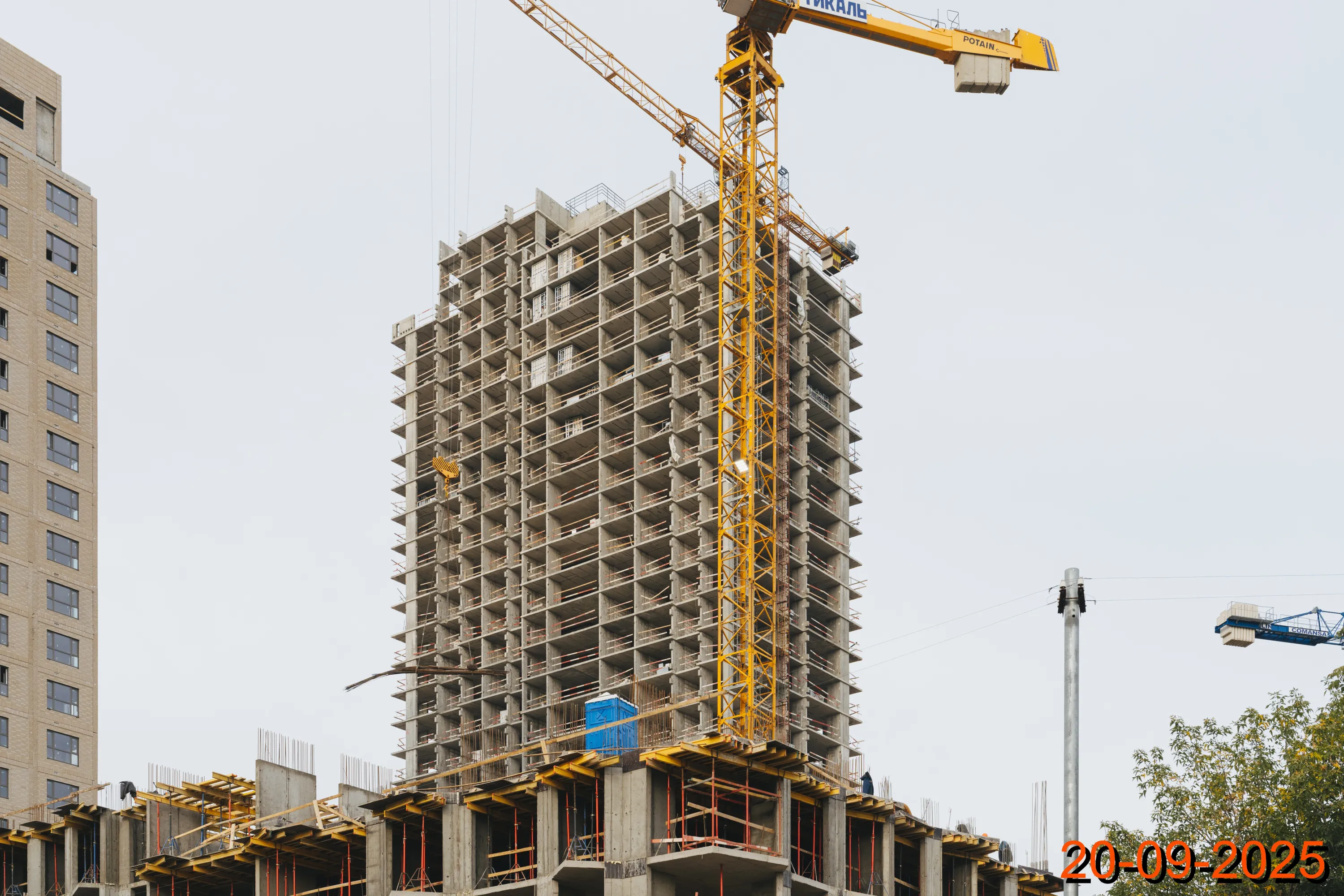 ЖК Мичуринский парк ход строительства