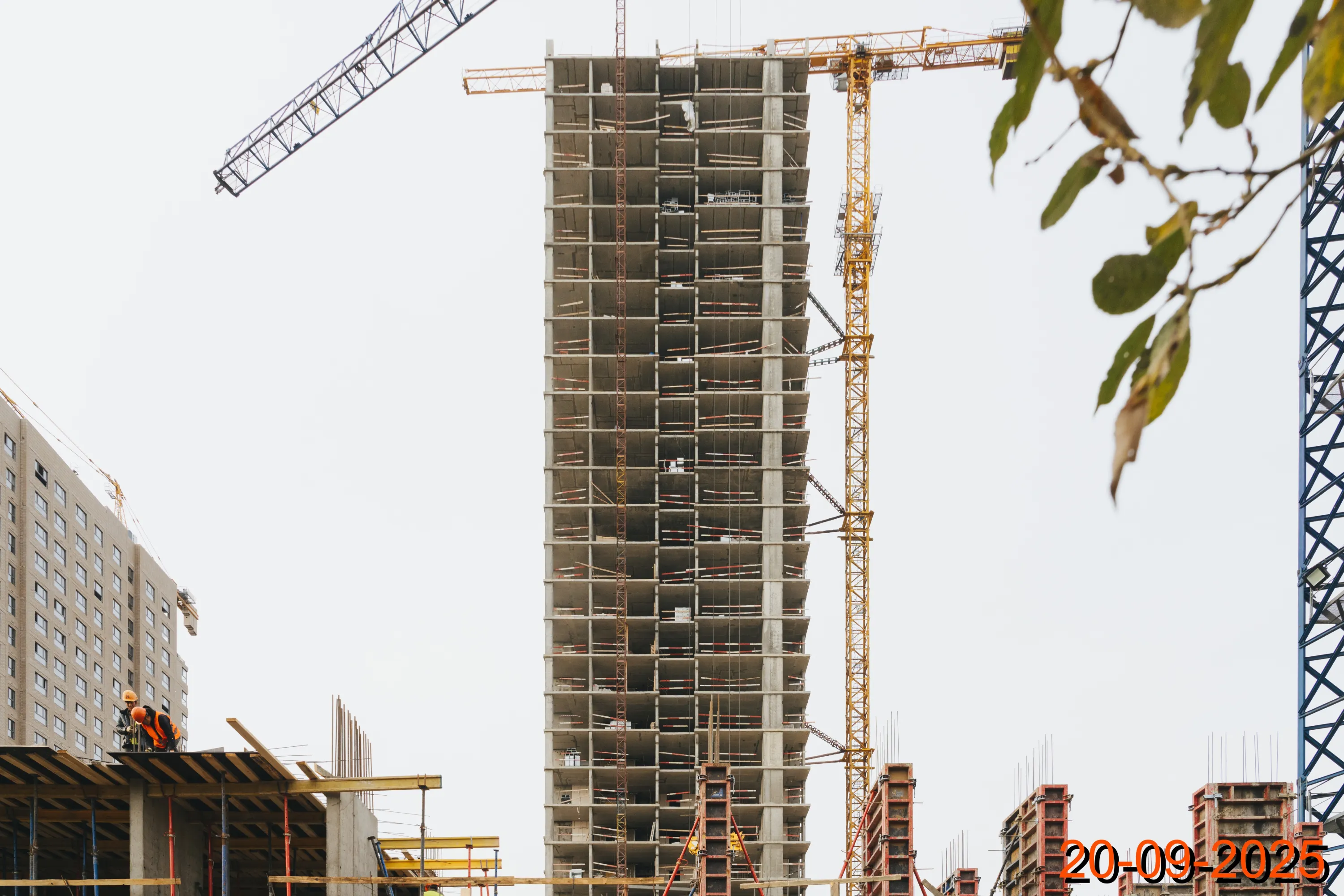 ЖК Мичуринский парк ход строительства