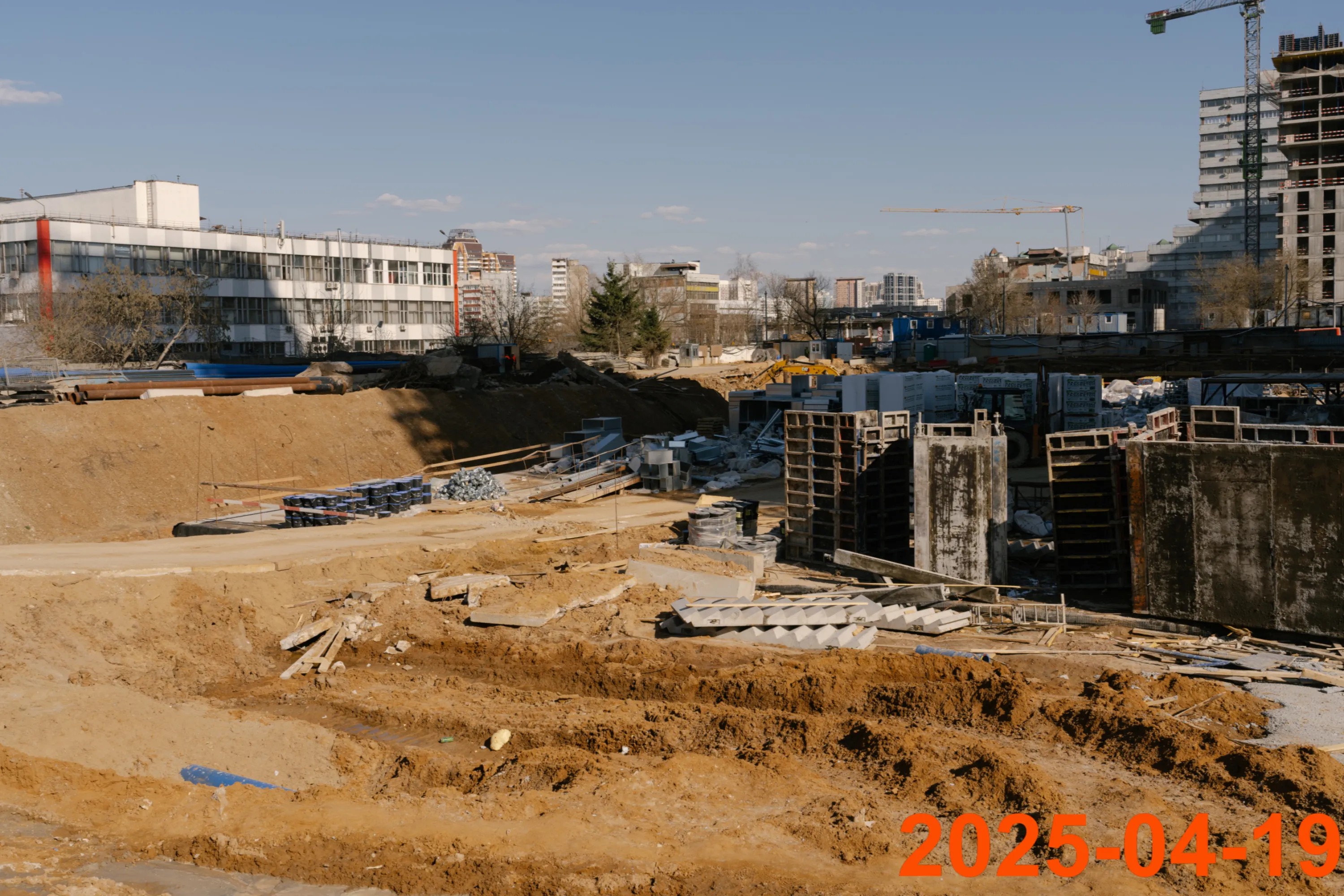 ЖК Мичуринский парк ход строительства