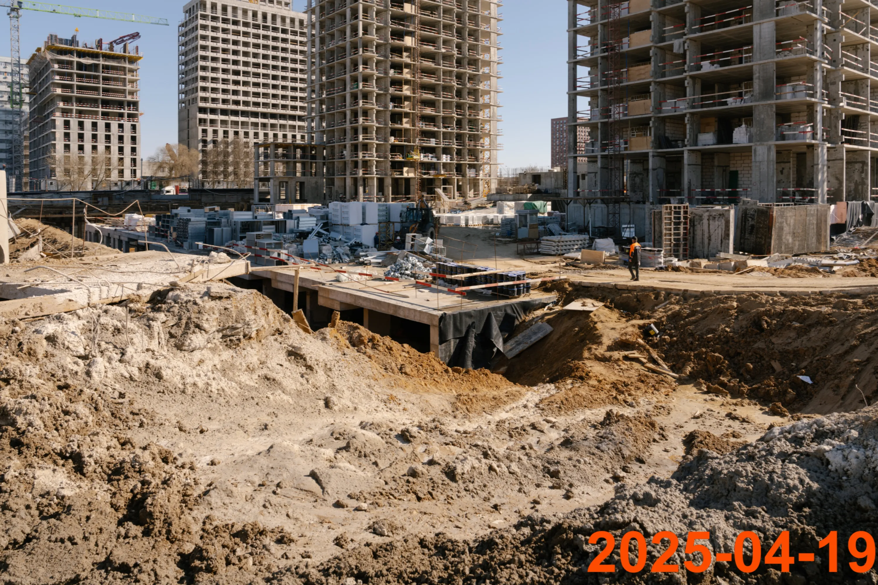 ЖК Мичуринский парк ход строительства