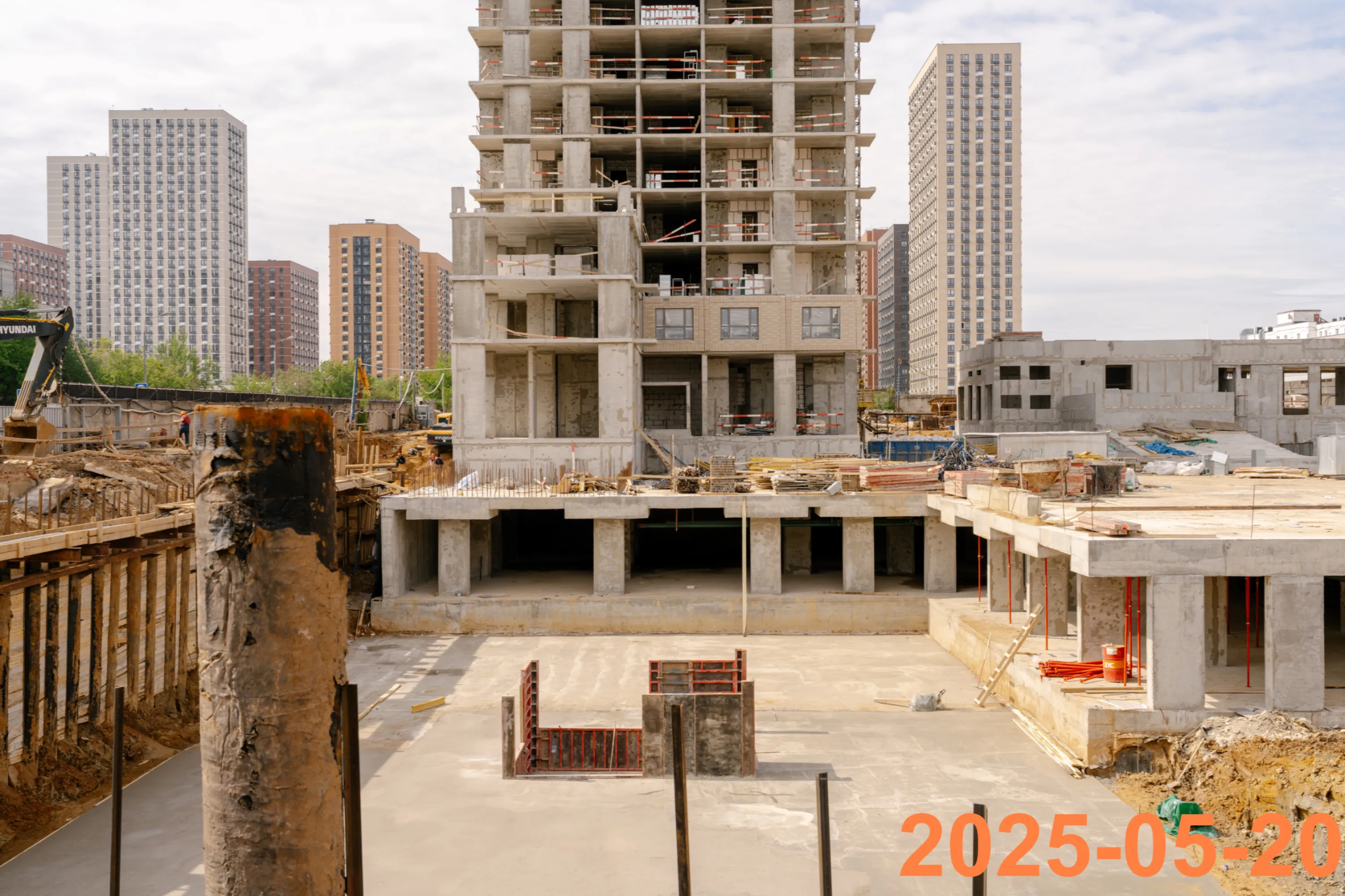 ЖК Мичуринский парк ход строительства