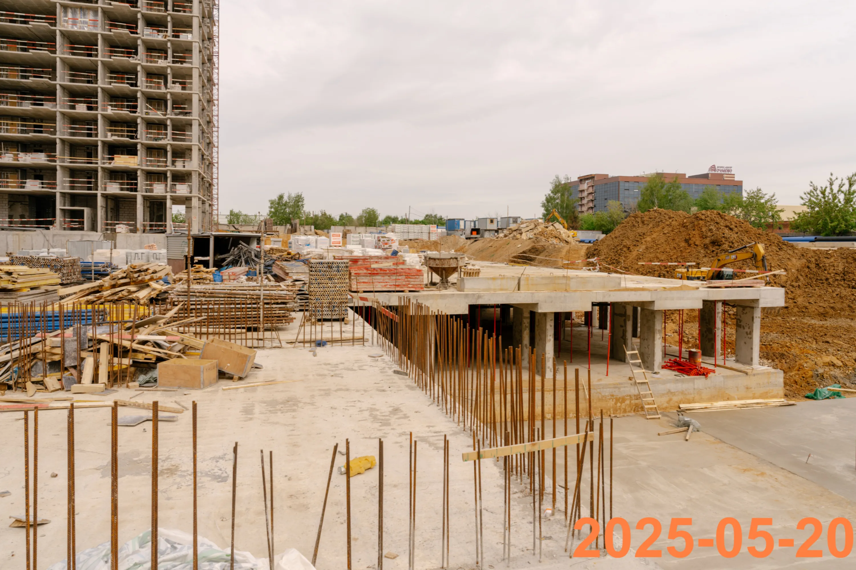 ЖК Мичуринский парк ход строительства