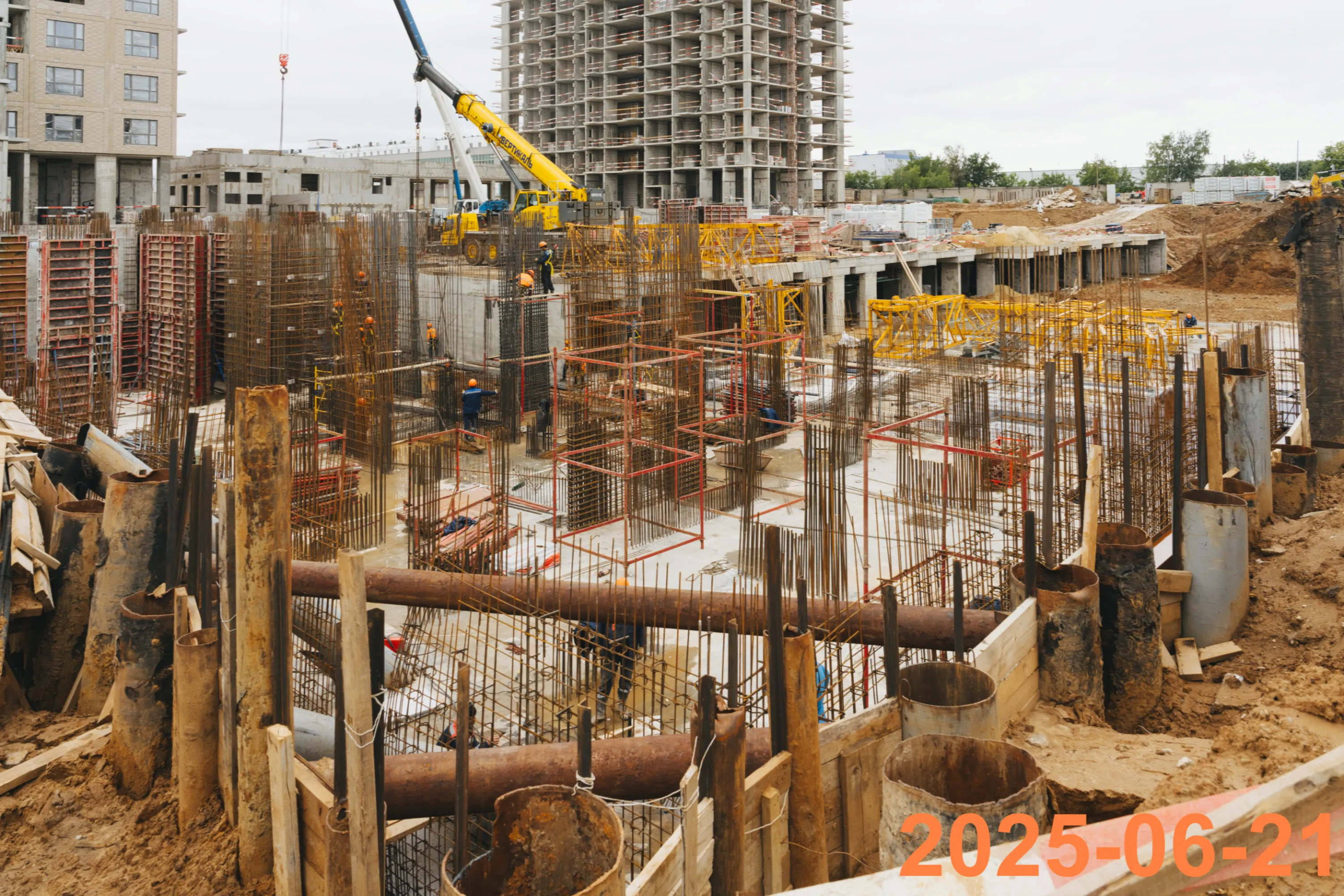 ЖК Мичуринский парк ход строительства