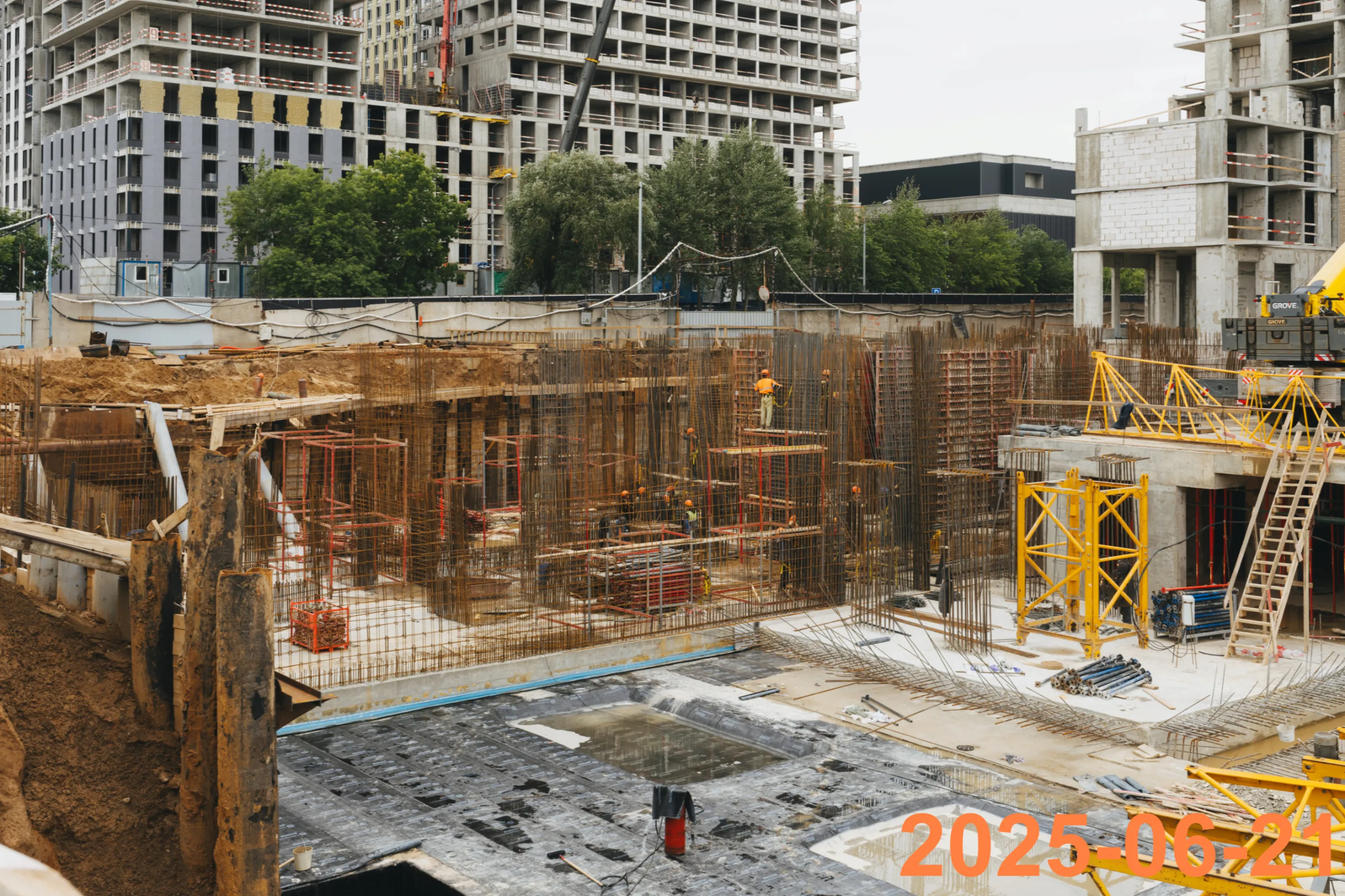 ЖК Мичуринский парк ход строительства