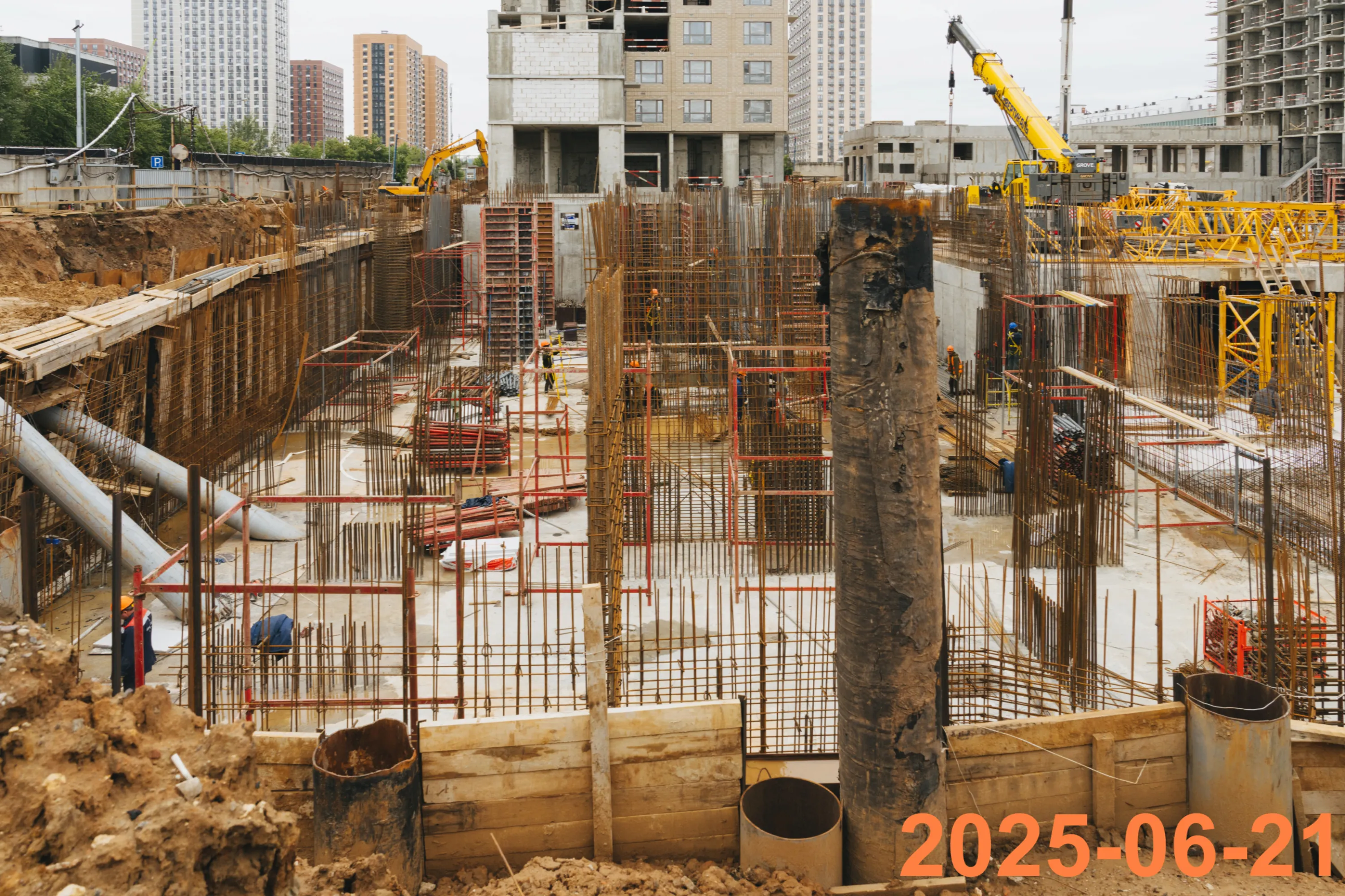 ЖК Мичуринский парк ход строительства